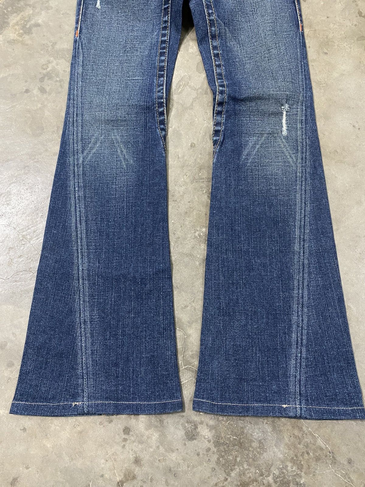 Jean × True Religion × Vintage Flare Jeans True Religion Section Joey @222 Size 26" / US 2 / IT 38 - 8 Thumbnail
