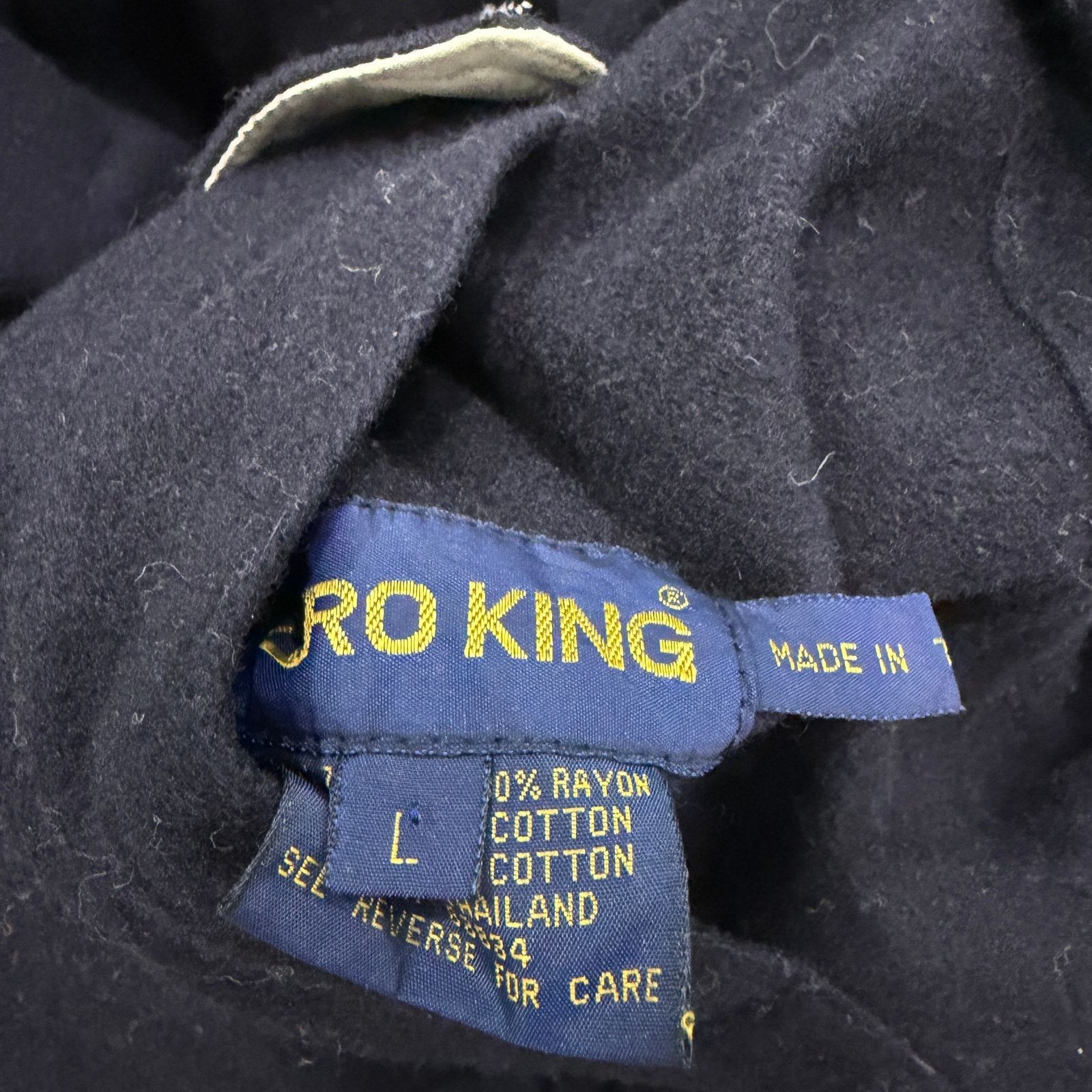 Vintage Vintage Zero King Reversible Jacket Men's Large Blue Beige Size US L / EU 52-54 / 3 - 8 Thumbnail