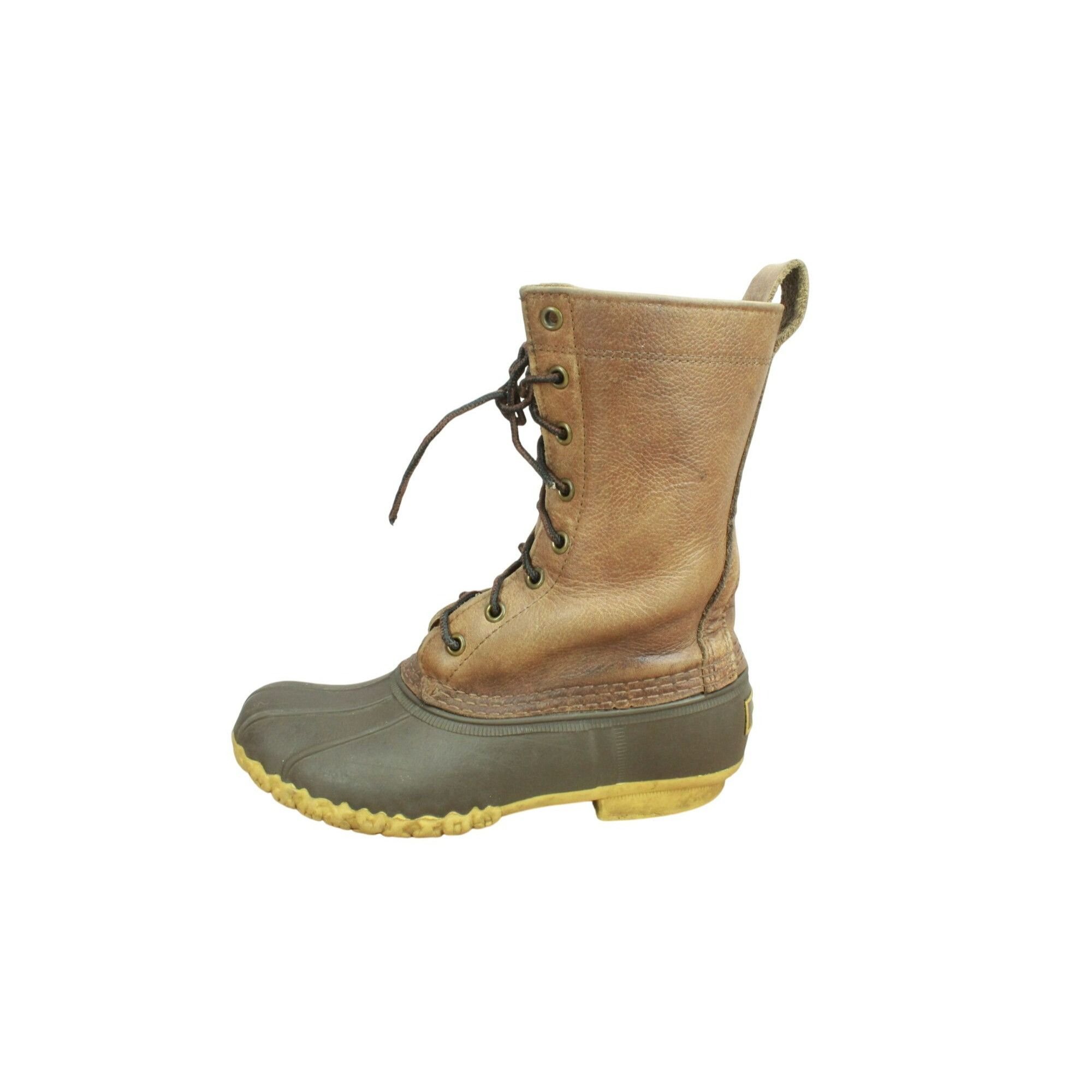 Bean Maine Hunting Shoe Ll Bean Canvas Boots LL Bean Women's