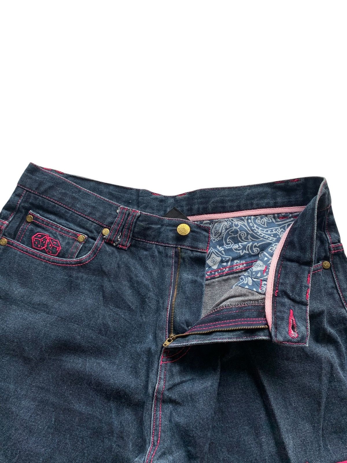 Other SOC DENIM DAICOCK BAGGY INSPIRED EVISU RAW STREETWEAR JEANS Size US 34 / EU 50 - 15 Thumbnail