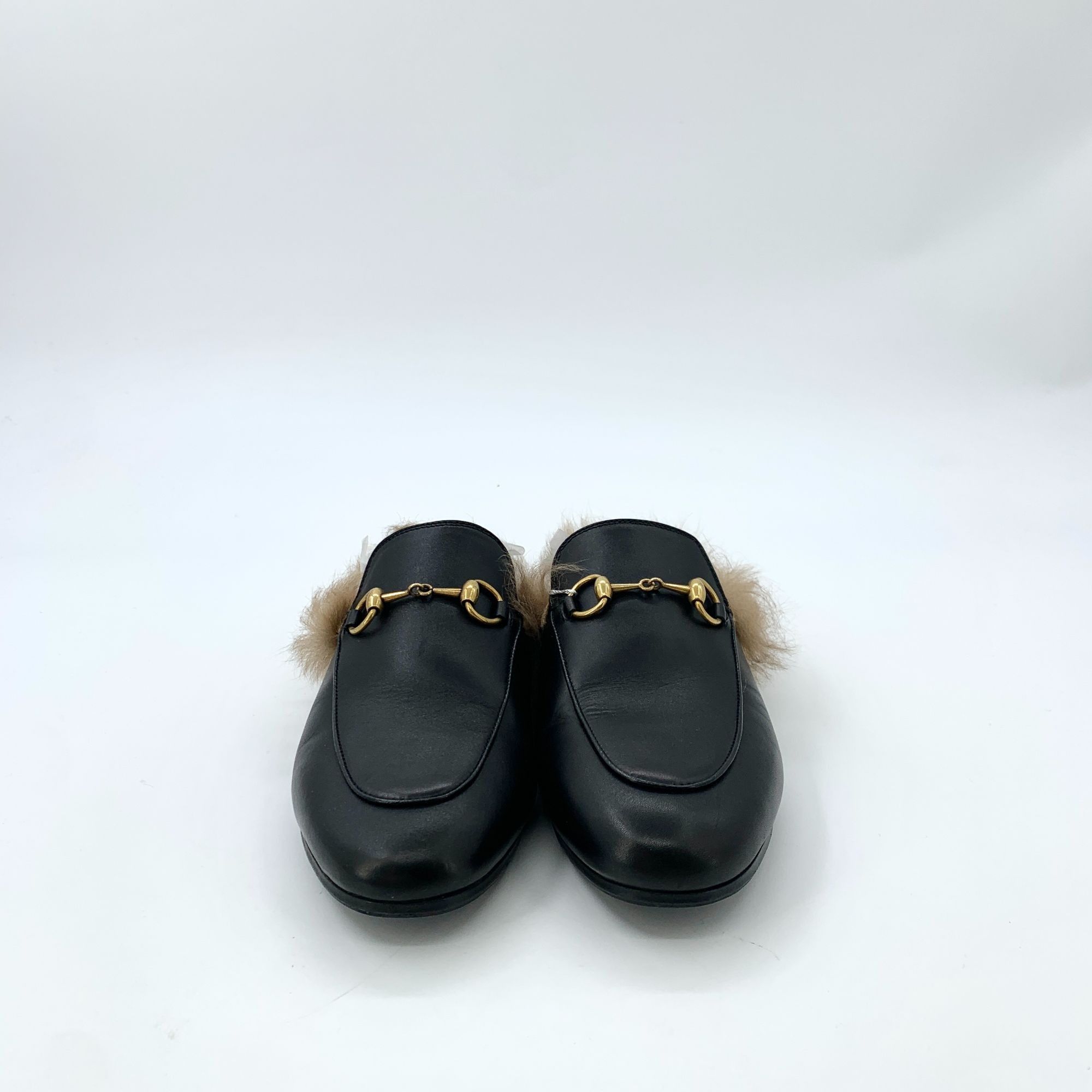 Gucci Gucci Horsebit Fur-Lined Leather Mules Size 36 Made In Italy Size US 6 / IT 36 - 6 Thumbnail