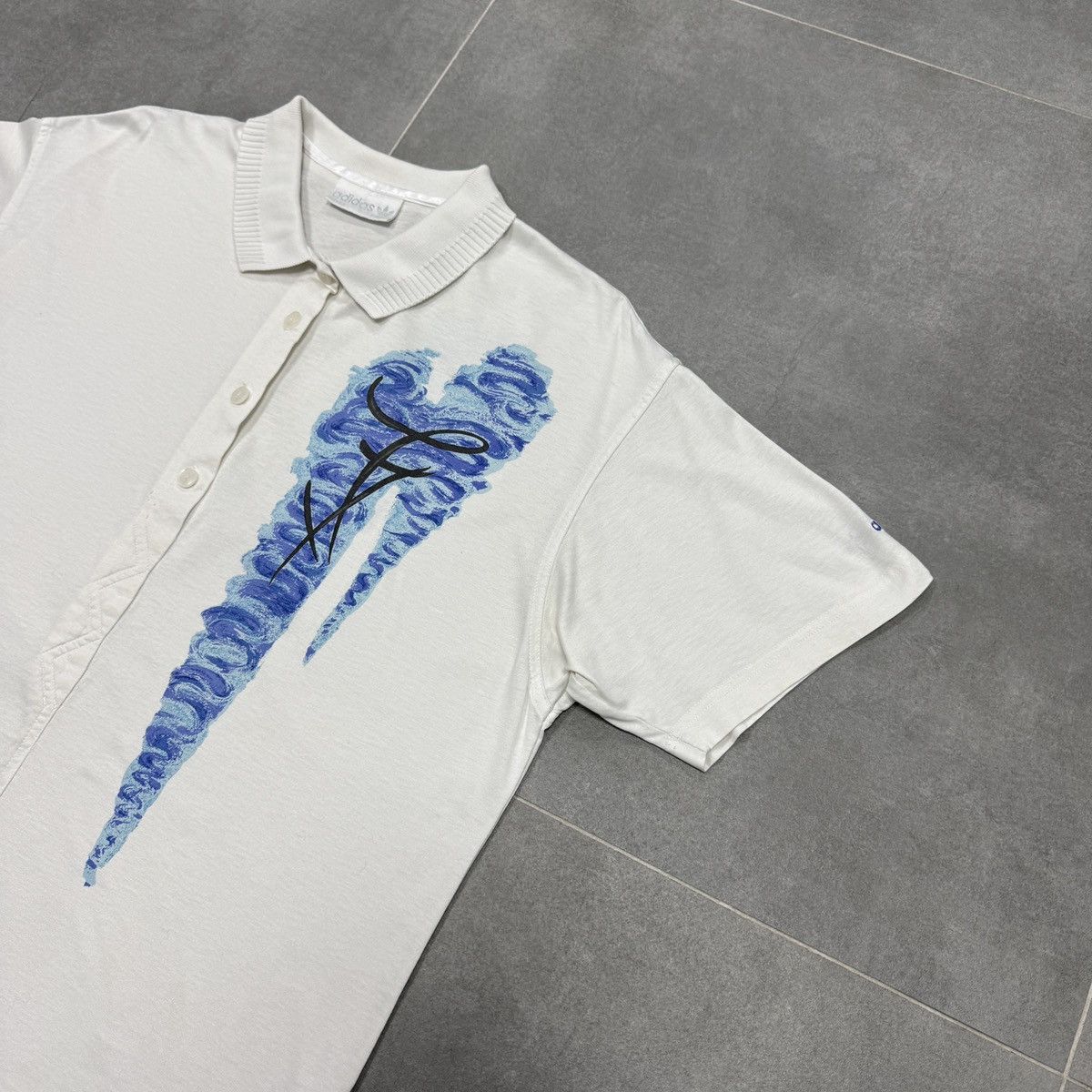 Adidas × Vintage Vintage Adidas Stefan Edberg Polo Shirt Size M Size US M / EU 48-50 / 2 - 6 Thumbnail