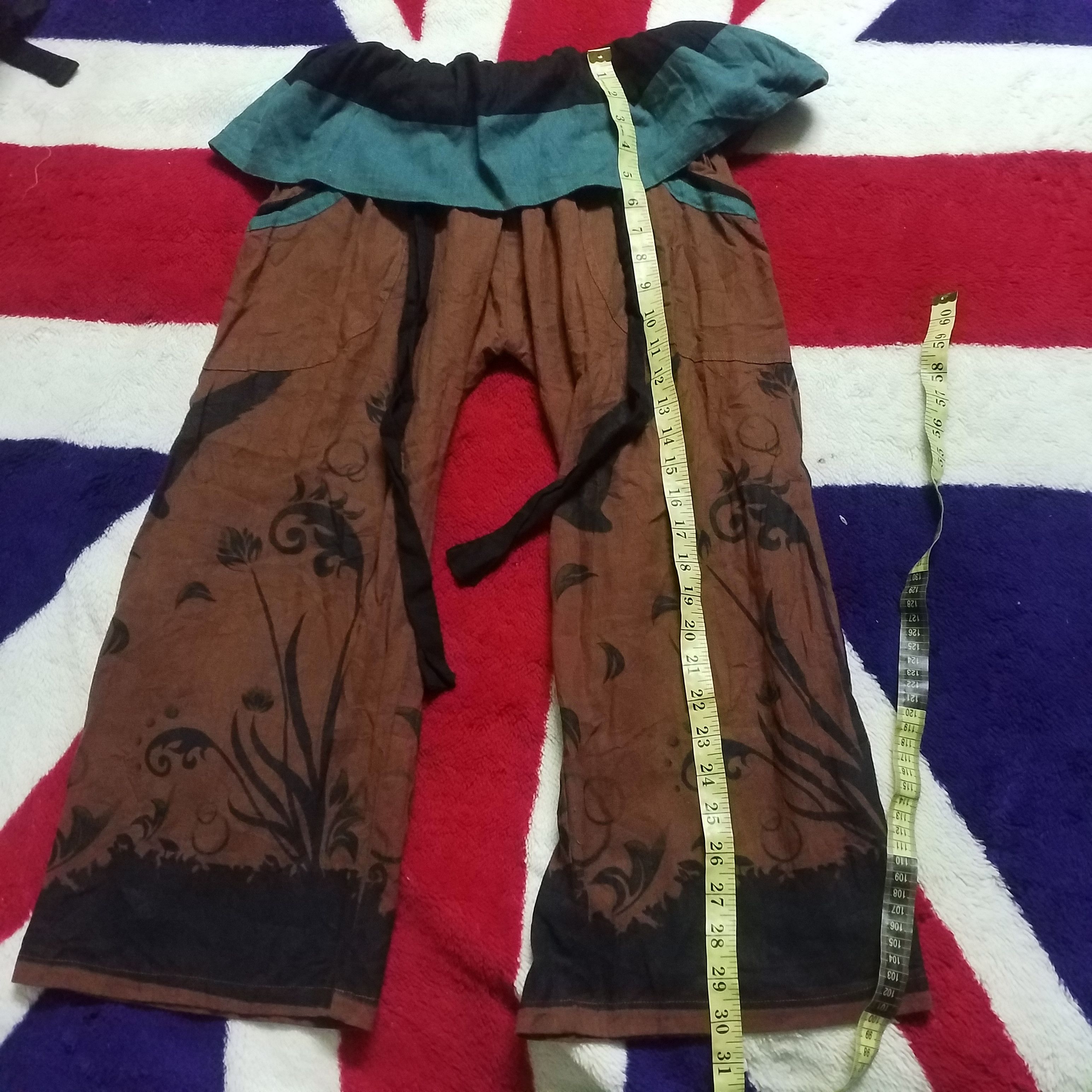 Japanese Brand streetwear pant beach pant nice Size 35" - 5 Thumbnail
