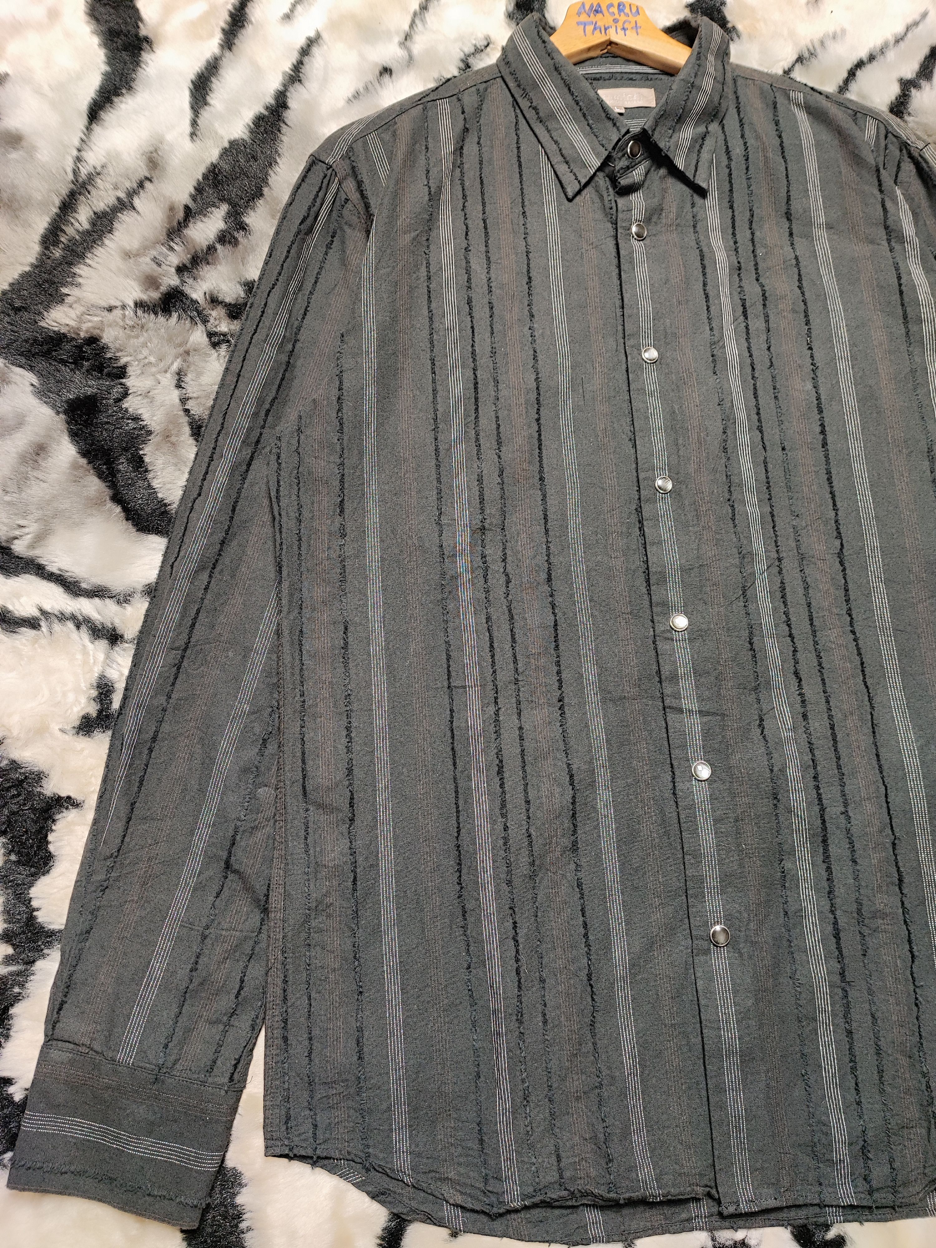 Japanese Brand Cowboy Western Shirt Hiromichi Nakano Size US L / EU 52-54 / 3 - 3 Thumbnail