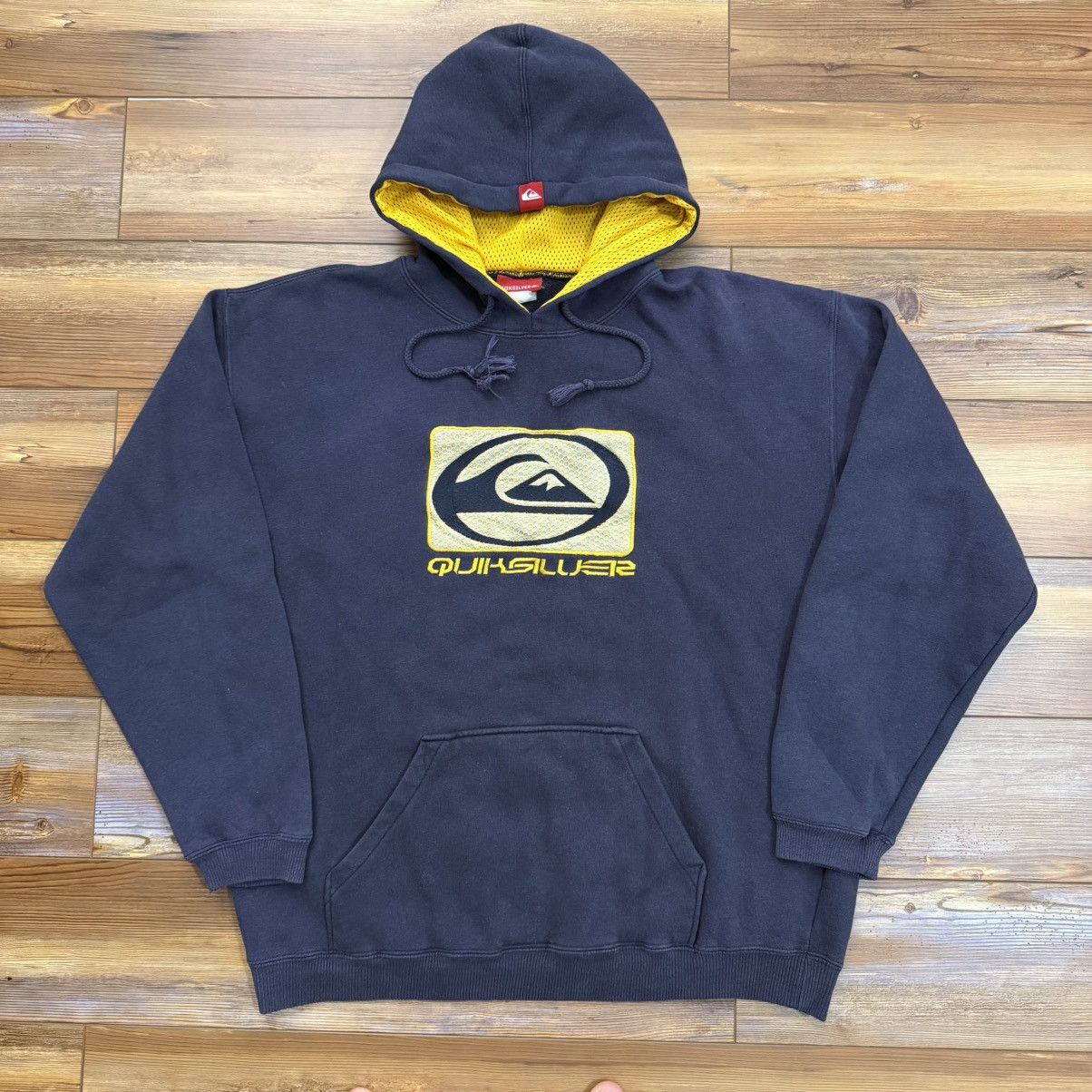 Quiksilver Vintage Quicksilver Surf Blue 90s Hoodie Sweatshirt Size US XL / EU 56 / 4 - 1 Thumbnail