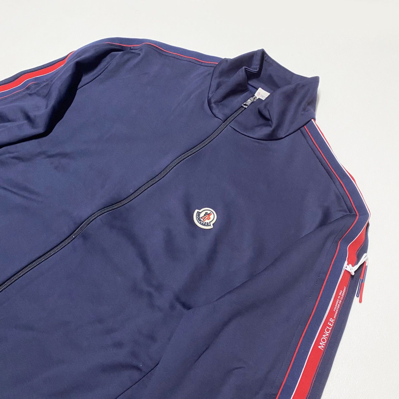 Moncler Moncler tricot zip sweatshirt jacket size 2XL XXL navy blue Size US XXL / EU 58 / 5 - 2 Thumbnail
