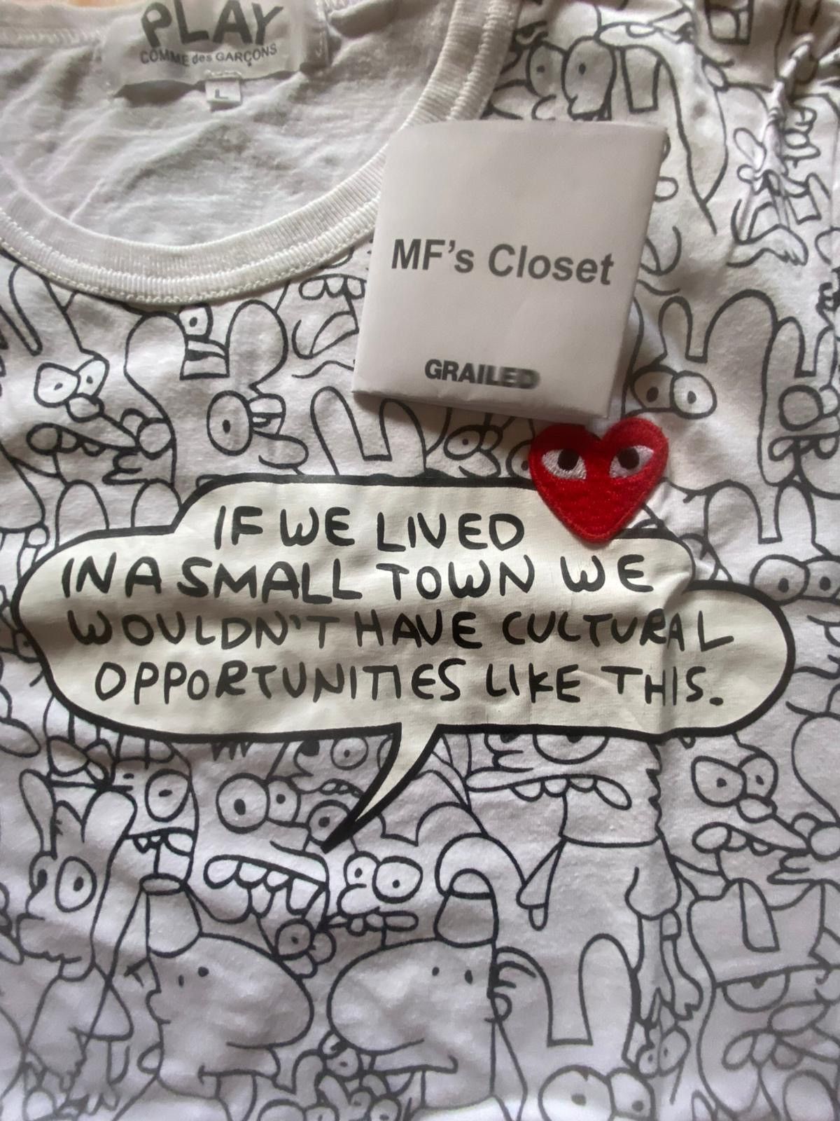 Comme des Garcons CDG X Matt Groening Tee size Large Size US L / EU 52-54 / 3 - 3 Thumbnail