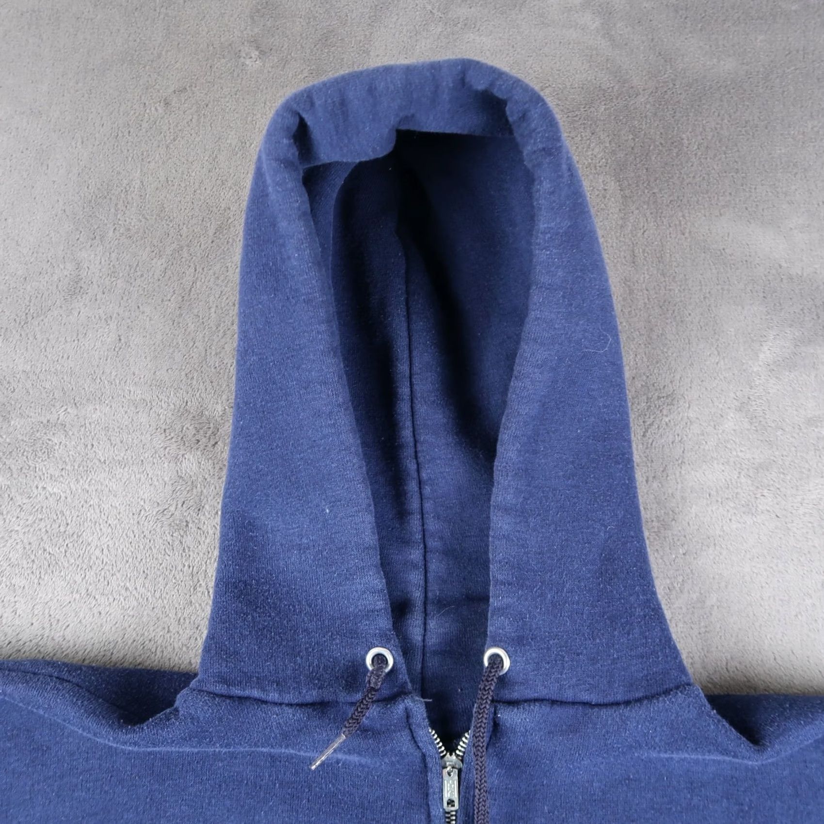 Vintage VINTAGE Hoodie Mens M Medium Blue Full Zip Up Sweatshirt USA Made Size US M / EU 48-50 / 2 - 4 Thumbnail