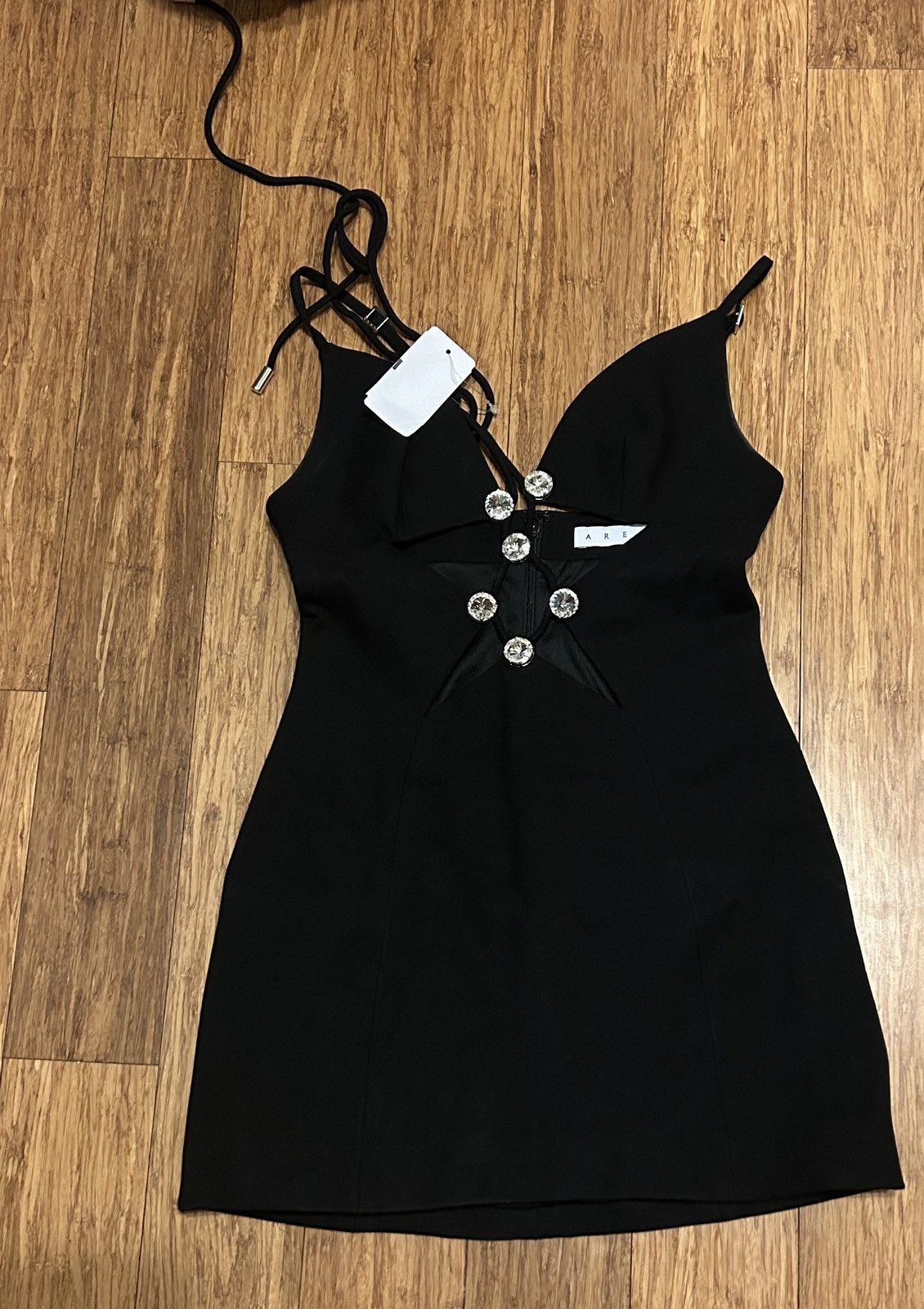 Area NYC Area Star Cut-out Mini Dress size XS Size XS / US 0-2 / IT 36-38 - 2 Thumbnail