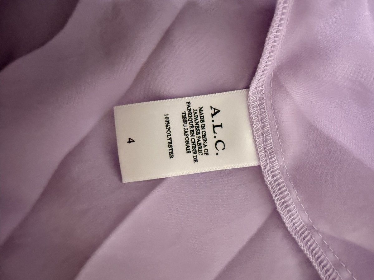 A.L.C. A.L.C Romy Pleated Halter Gown Size S / US 4 / IT 40 - 9 Thumbnail
