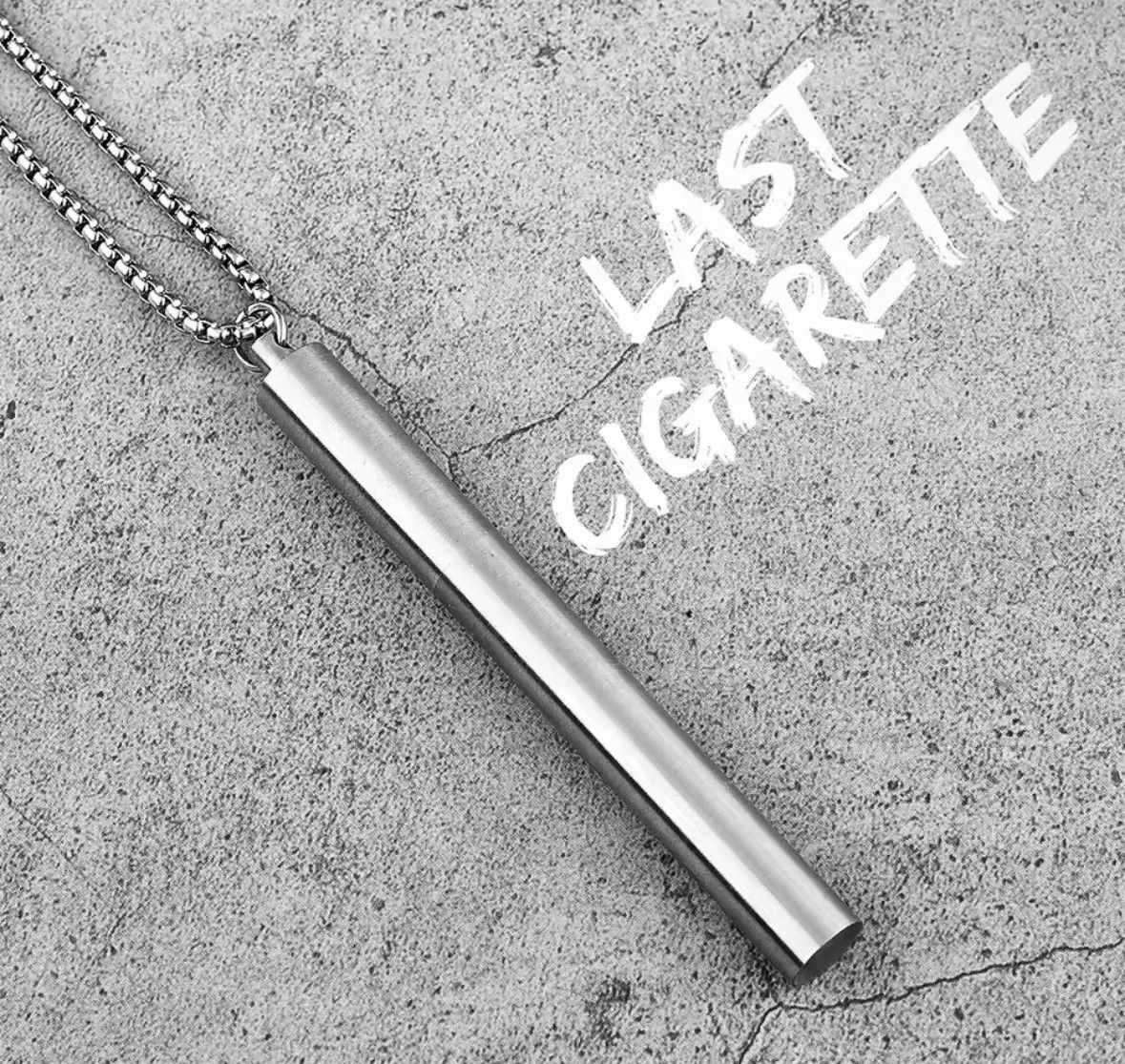 Jewelry Hip Hop Cigarettes Case Pendant Necklace Size ONE SIZE - 6 Thumbnail