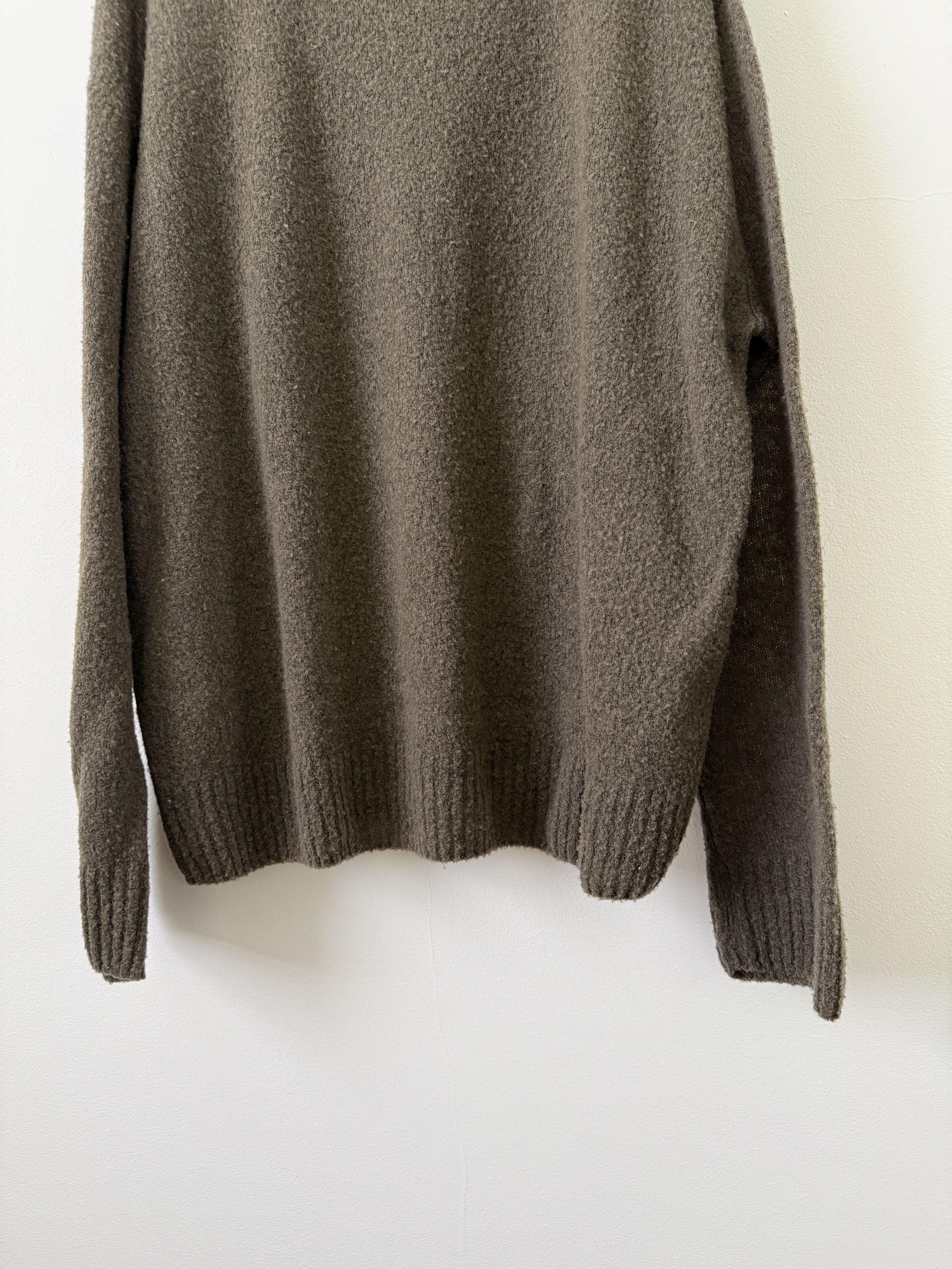 John Elliott Wool Powder Knit Sweater Size US L / EU 52-54 / 3 - 7 Thumbnail