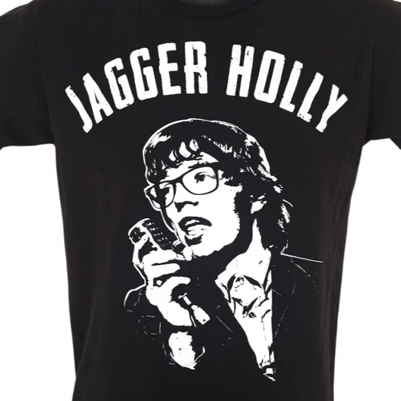 Tultex Jagger Holly T Shirt Mens Size Small Black Funny Band Tee Size US S / EU 44-46 / 1 - 2 Thumbnail