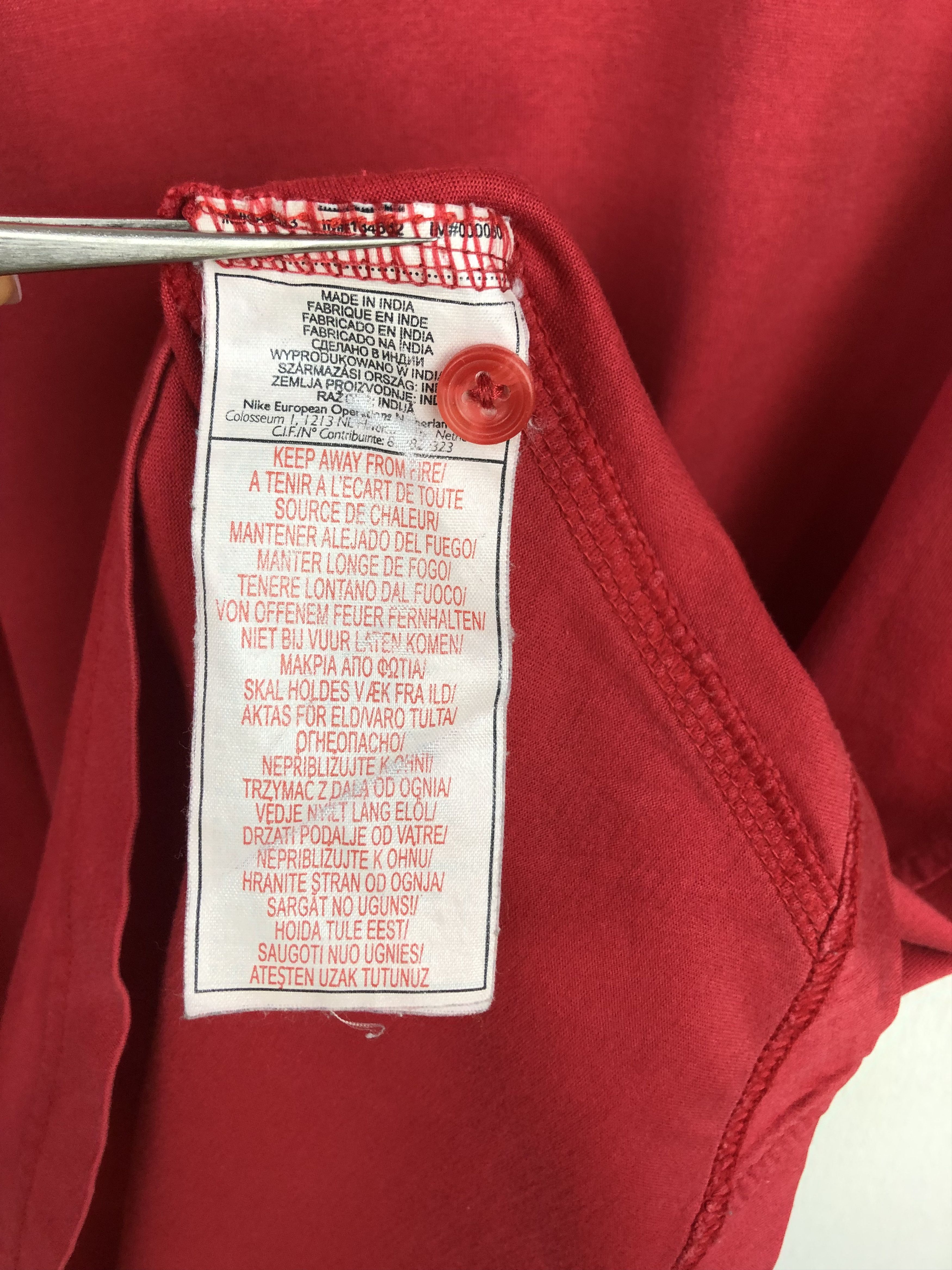 Nike Vintage Nike Arsenal Football Shirt Soccer Jersey Tee Hype Size US XXL / EU 58 / 5 - 9 Thumbnail