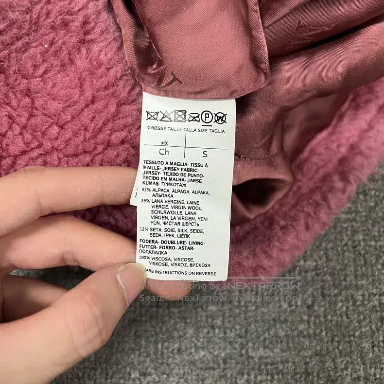 Max Mara Max Mara Raspberry Teddy Coat Size S / US 4 / IT 40 - 6 Thumbnail