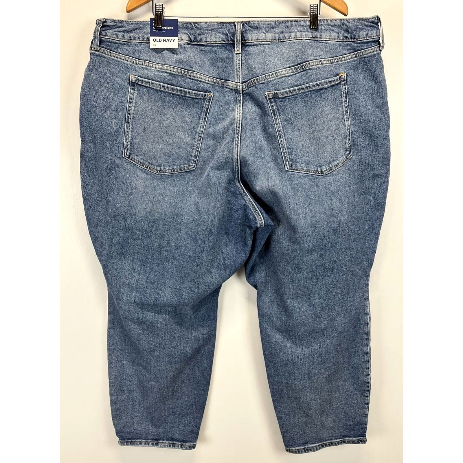 Old Navy Old Navy High rise Curvy O.g. Straight Ankle Jeans Womens 26 Plus NWT Size 26" / US 2 / IT 38 - 3 Thumbnail
