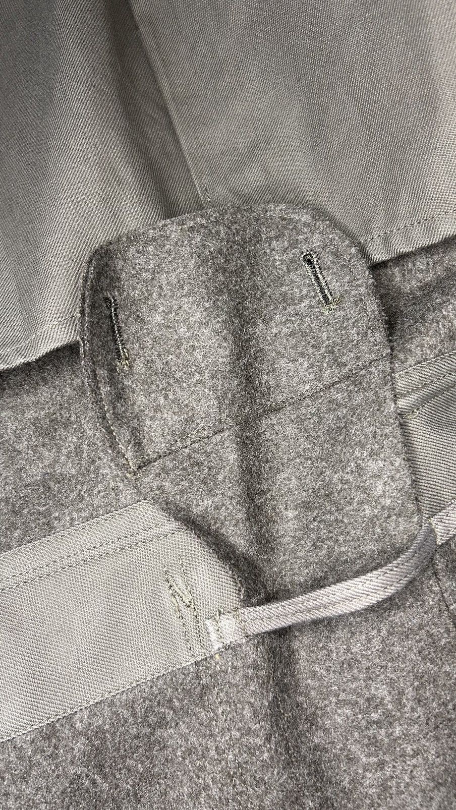 Vintage Swedish 1957 Military Wool Coat Size US L / EU 52-54 / 3 - 10 Thumbnail
