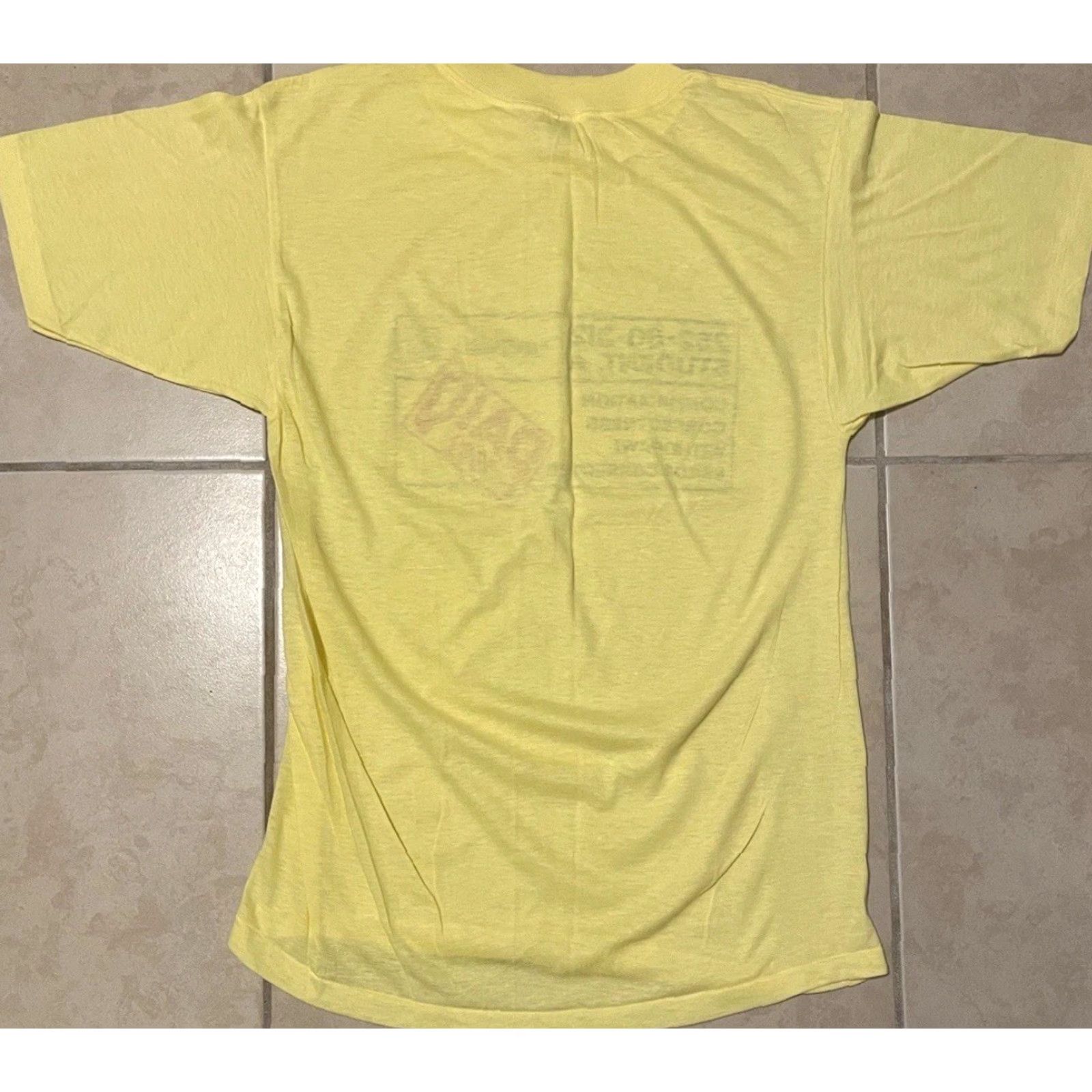 Vintage Vtg 80s University Of Milwaukee PAID Shirt S M USA College Funny Joke Grunge 70s Size US S / EU 44-46 / 1 - 5 Thumbnail