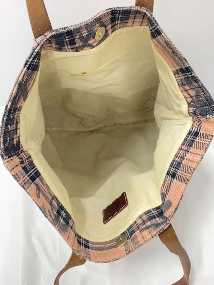 Vivienne Westwood Plaid Tote Bag Size ONE SIZE - 7 Thumbnail