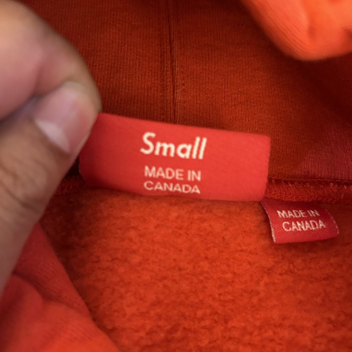 Supreme Supreme Neil Blender Hooded Sweatshirt Red Small Size US S / EU 44-46 / 1 - 4 Thumbnail