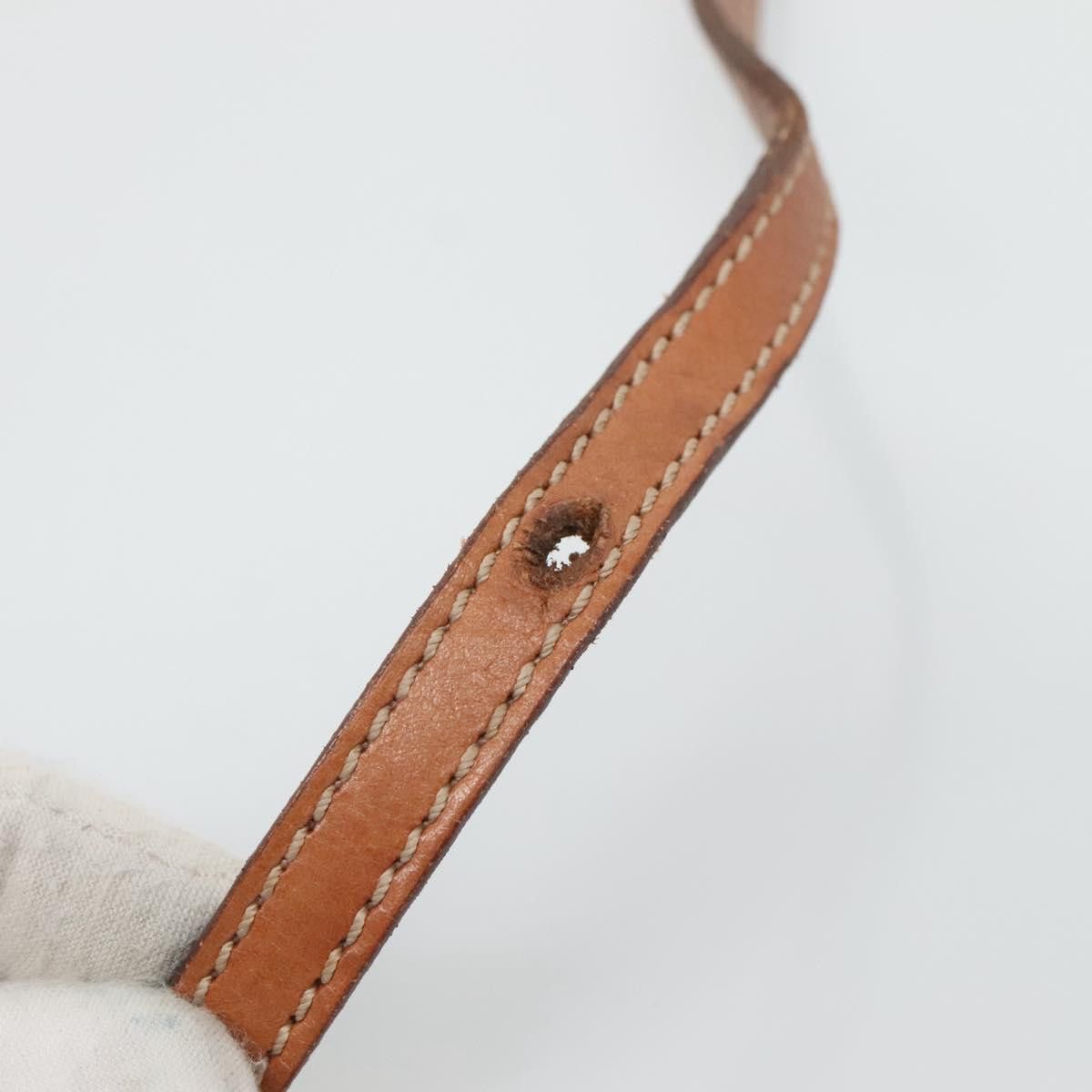 Celine CELINE Macadam Canvas Shoulder Bag Pvc Leather Brown Gold Size ONE SIZE - 9 Thumbnail