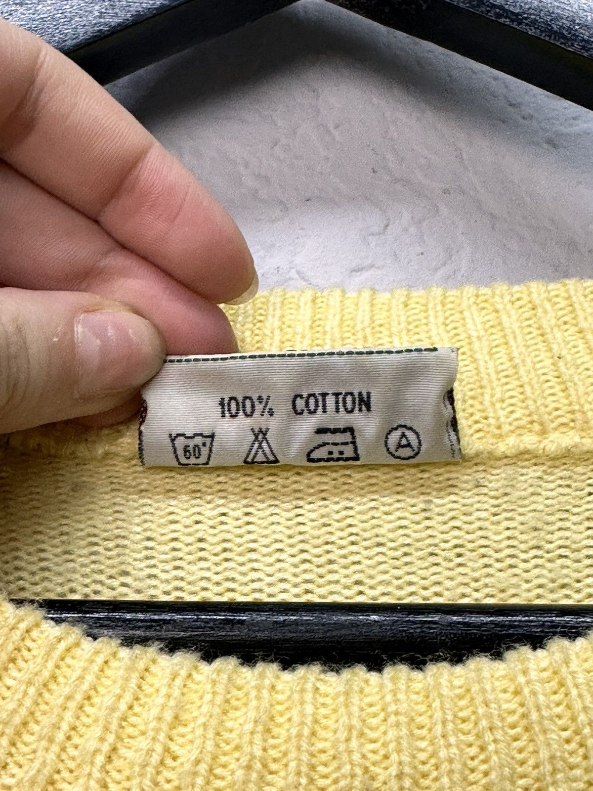 Lacoste Vintage Sweater Lacoste Knit Hand XL 90s Ralph Japanese Y2K Size US L / EU 52-54 / 3 - 6 Thumbnail