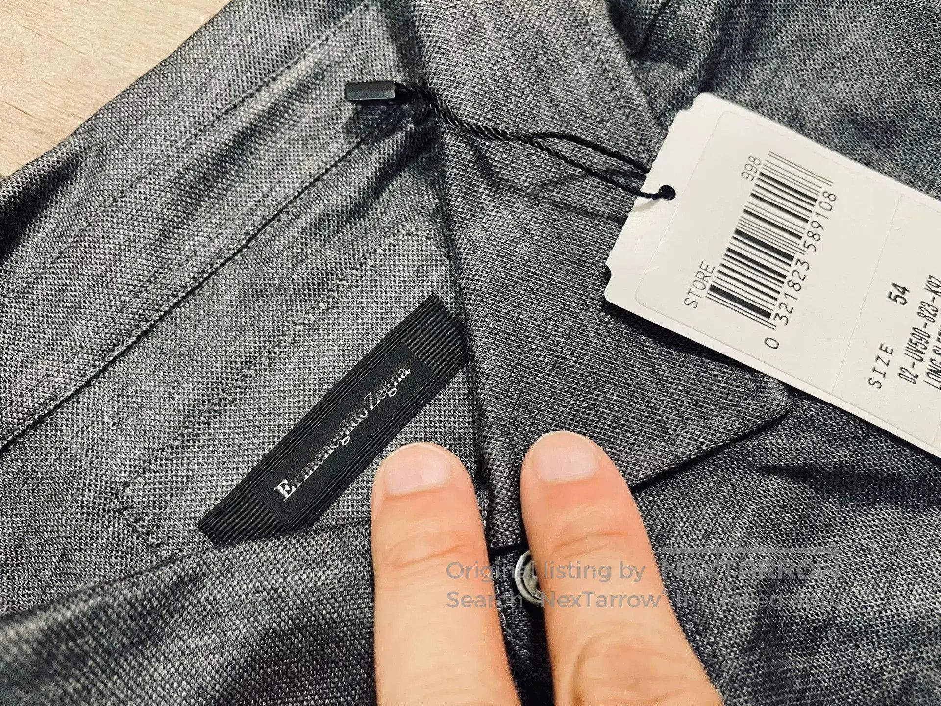Ermenegildo Zegna Ermenegildo Zegna Long. Size US M / EU 48-50 / 2 - 3 Thumbnail