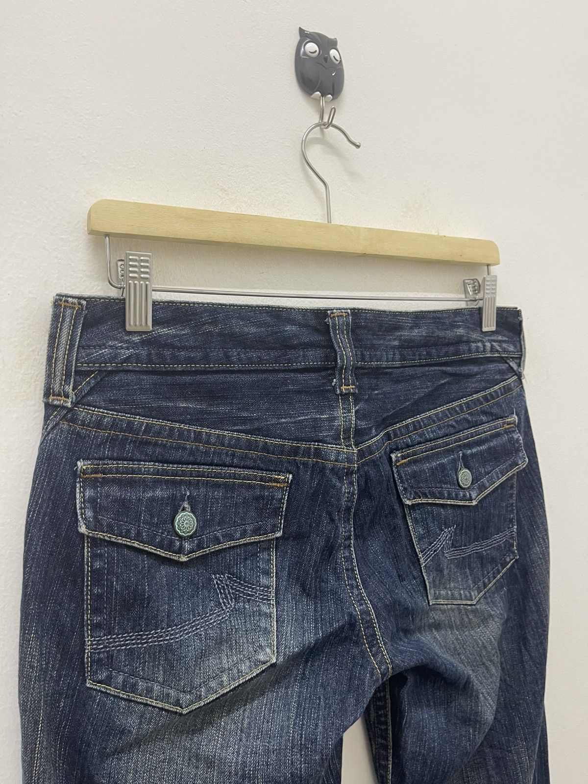 Japanese Brand Rare GEORGIA LOVE Flare ifsixwasnine hysteric lgb style Size US 32 / EU 48 - 4 Thumbnail