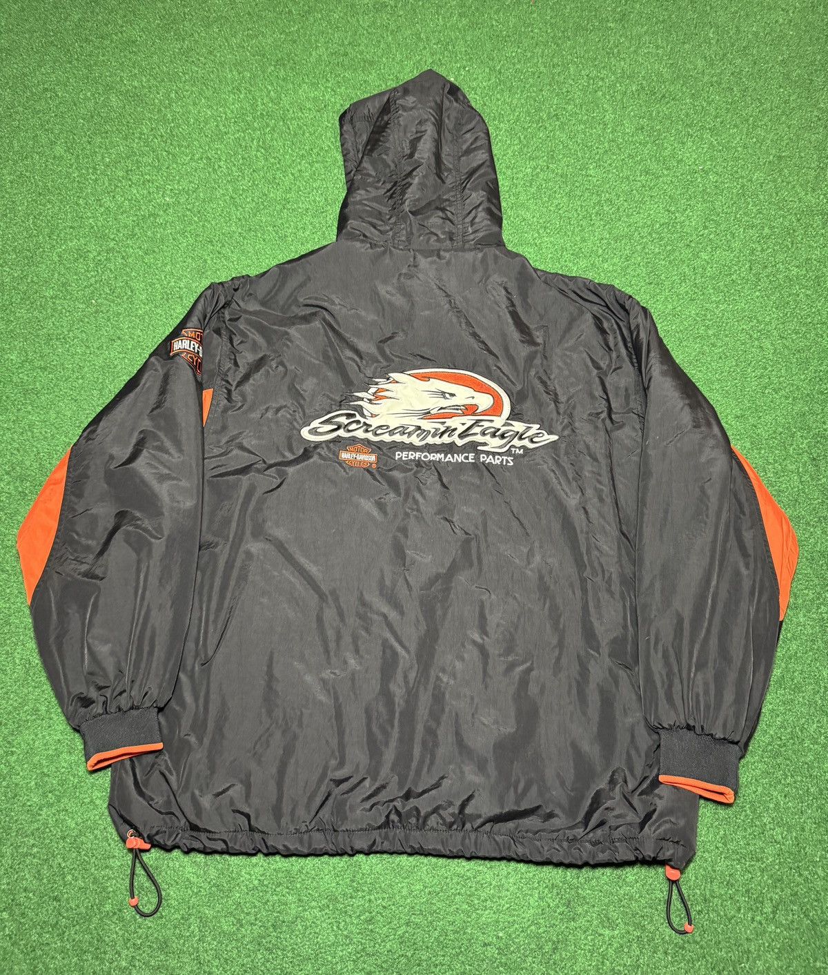 Harley Davidson Vintage 90s Harley Davidson Screamin Eagle Fleece Jacket Size US L / EU 52-54 / 3 - 5 Thumbnail