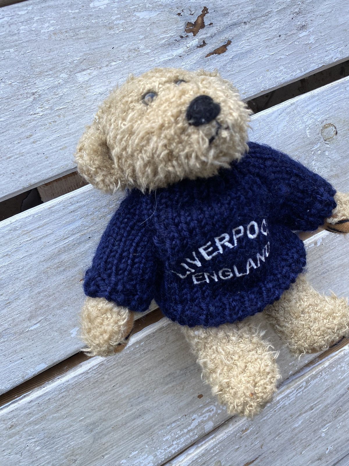 Vintage 🔥Rare fan Liverpool England Teddy Bear Size ONE SIZE - 2 Thumbnail