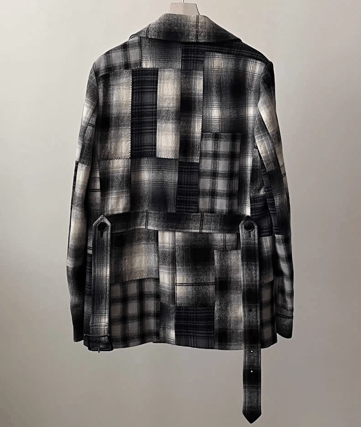 Number (N)ine Number (N)ine Sz 2 Number Nine 07AW Plaid Patches Jacket-2 Size US M / EU 48-50 / 2 - 2 Thumbnail