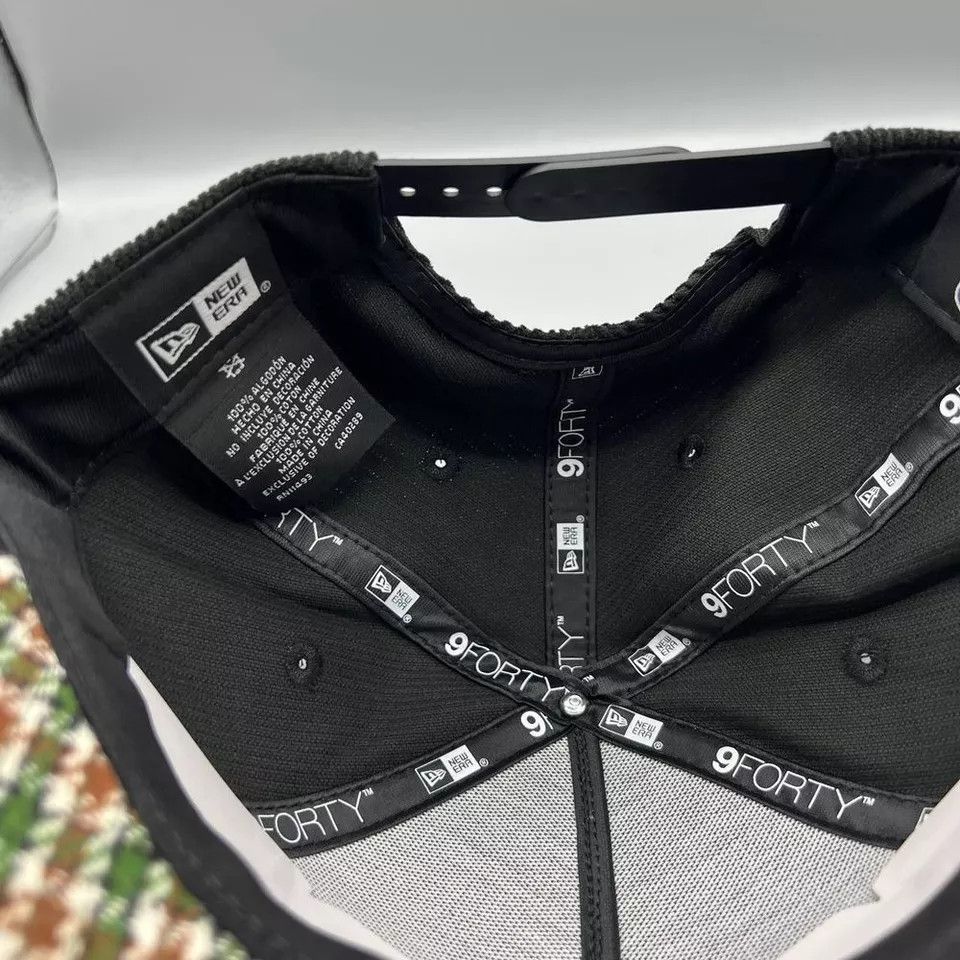 New Era Las Vegas Raiders Hat Men Corduroy Plaid Snap Back Cap New Size ONE SIZE - 8 Thumbnail