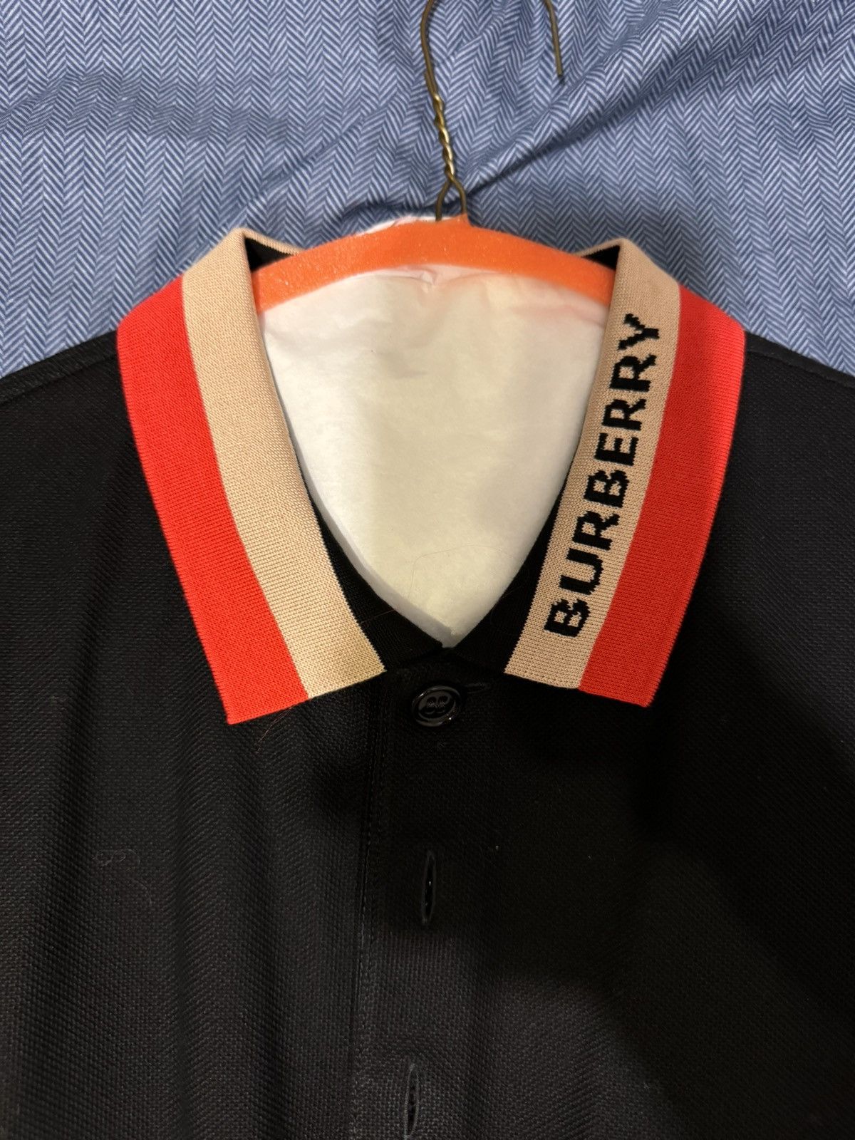 Burberry BURBERRY POLO TEE Size US M / EU 48-50 / 2 - 2 Thumbnail