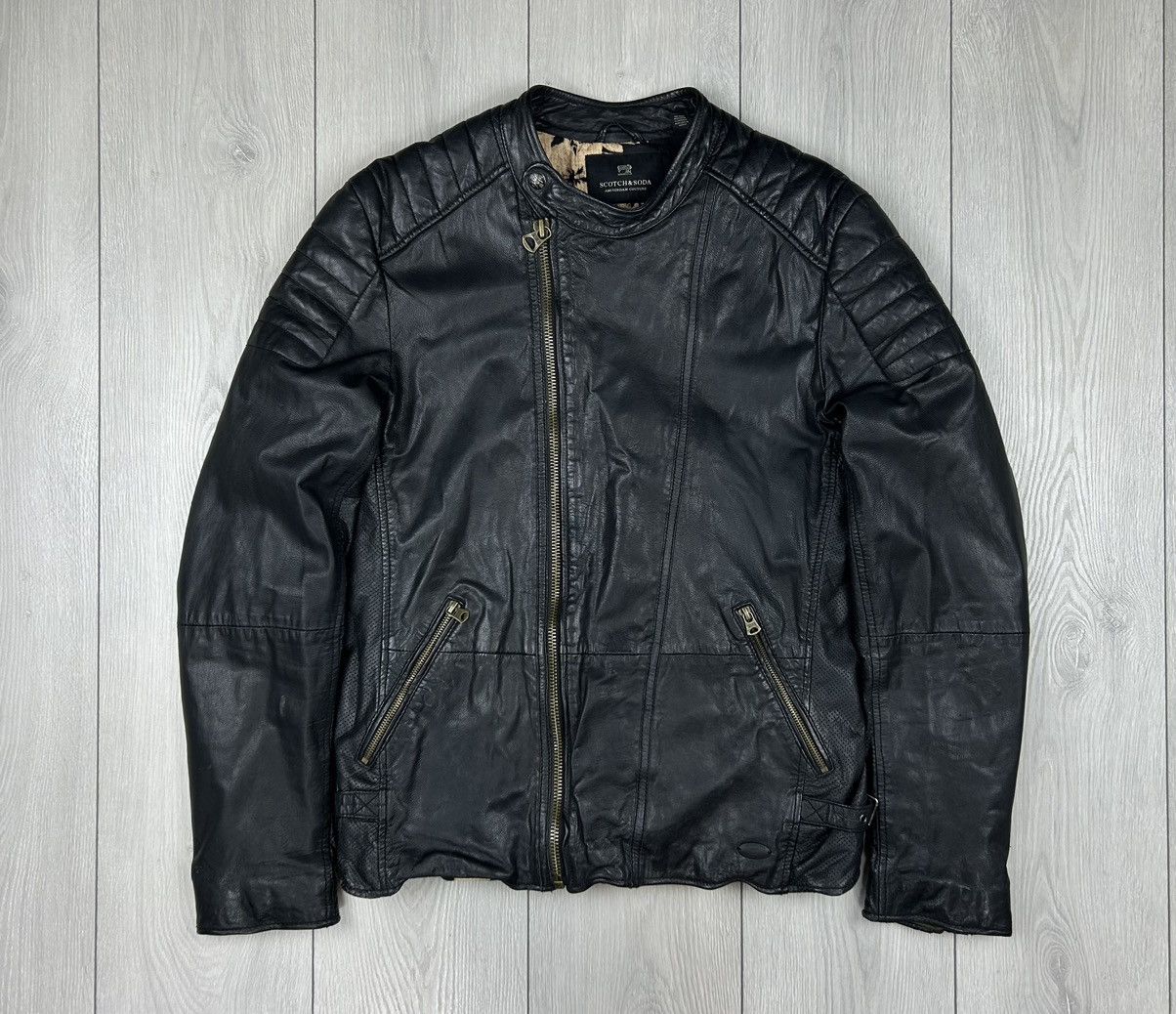 Men's Scotch & Soda Leather Jackets | Grailed
