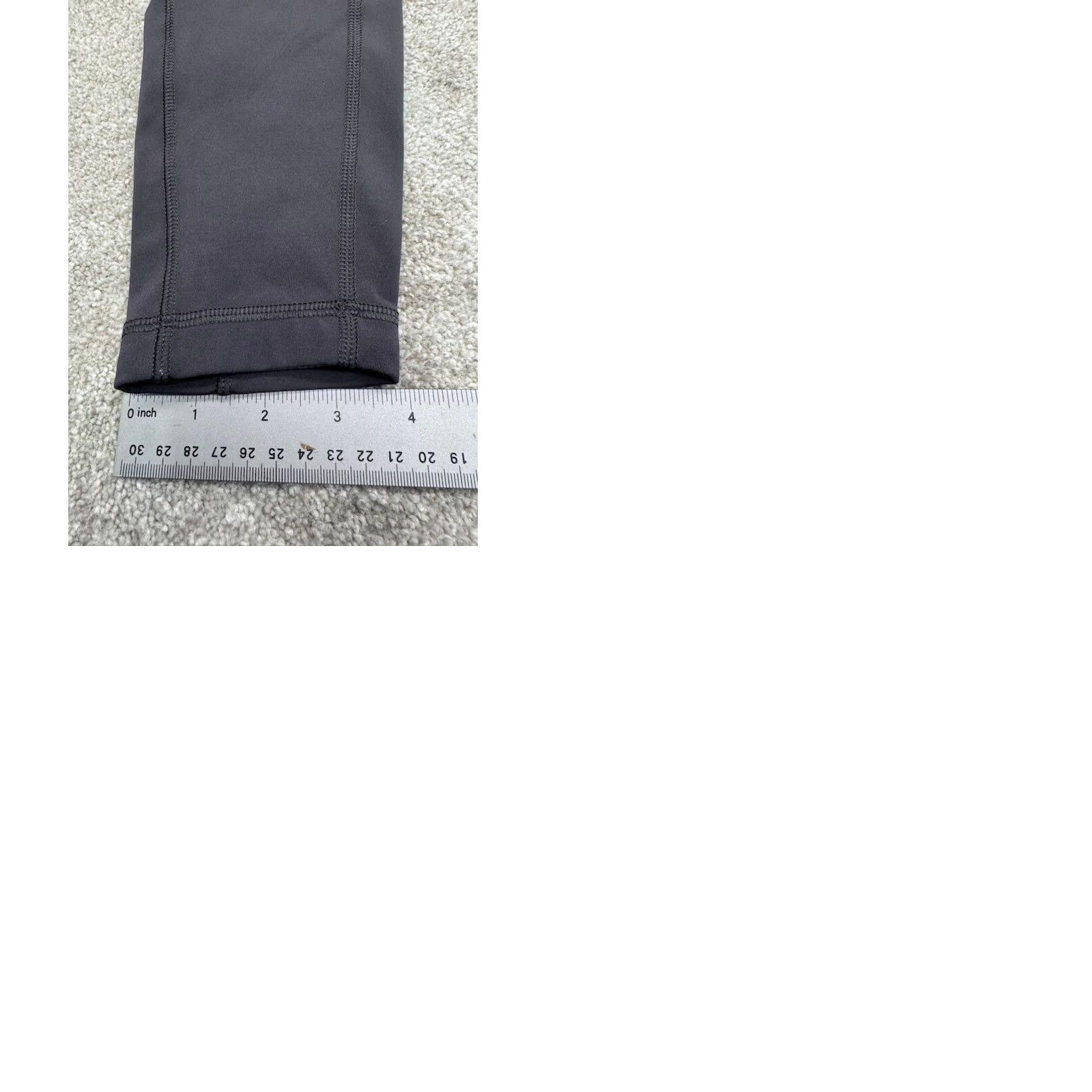 Lululemon Lululemon Leggings Black 10 Pockets Inspirational Quotes Zippered Pocket Size 10 Women Activewear Leggings Size 32" / US 10 / IT 46 - 10 Thumbnail
