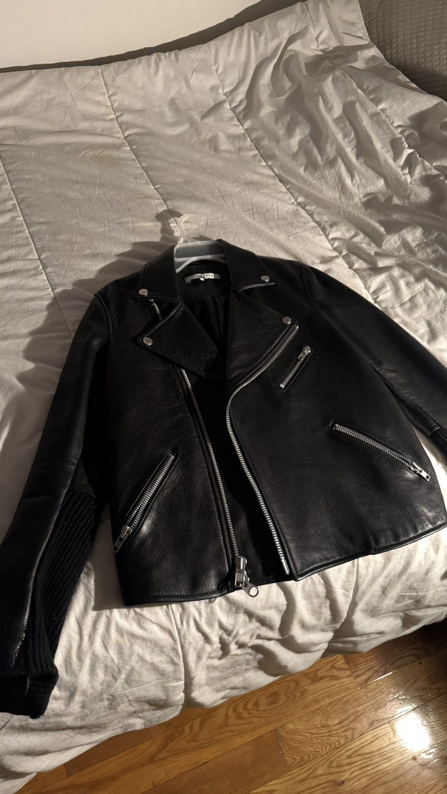 The Arrivals Moya Biker Leather Jacket
