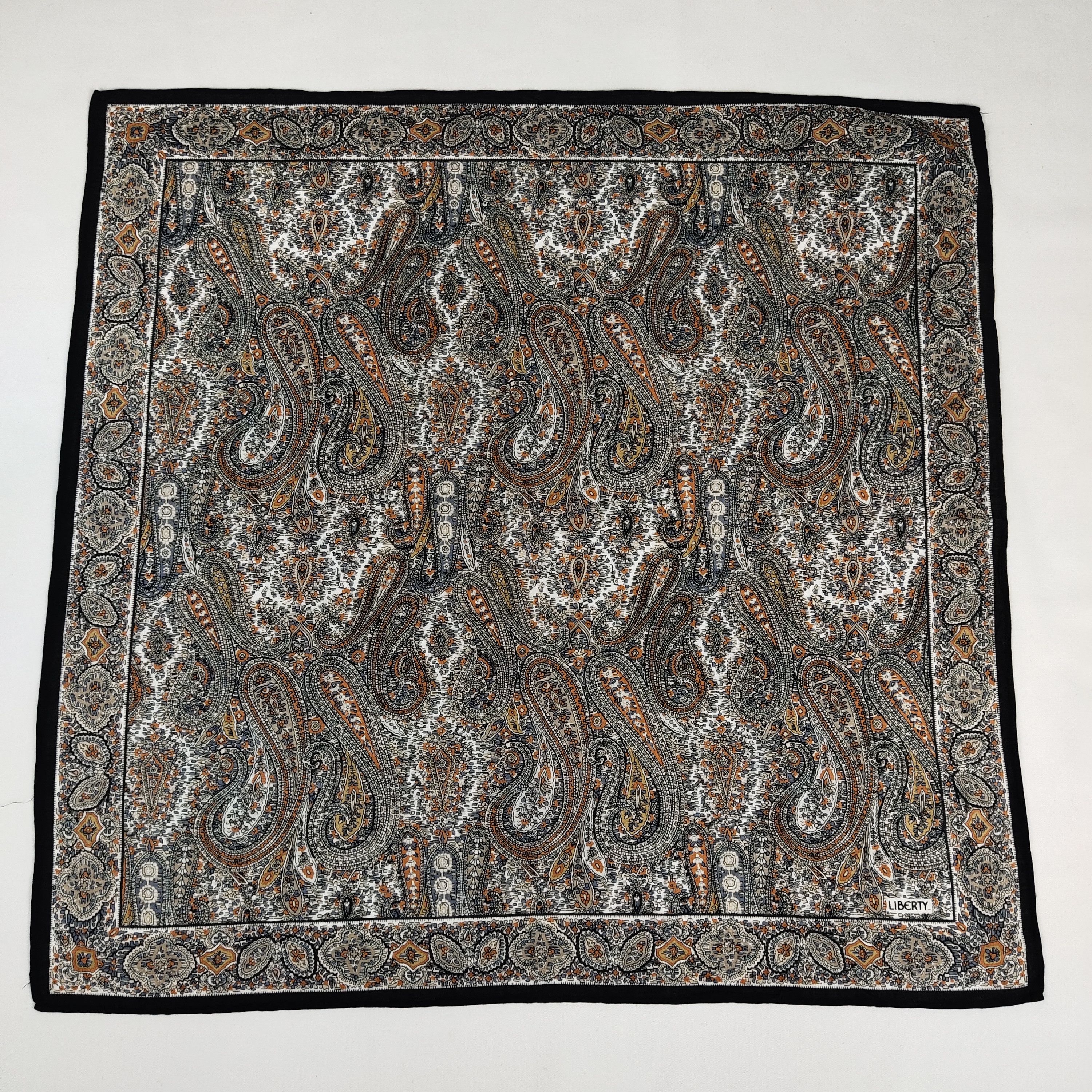 Liberty × Vintage Liberty Handkerchief / Neckerchief / Bandana FZ345 Size ONE SIZE - 3 Thumbnail