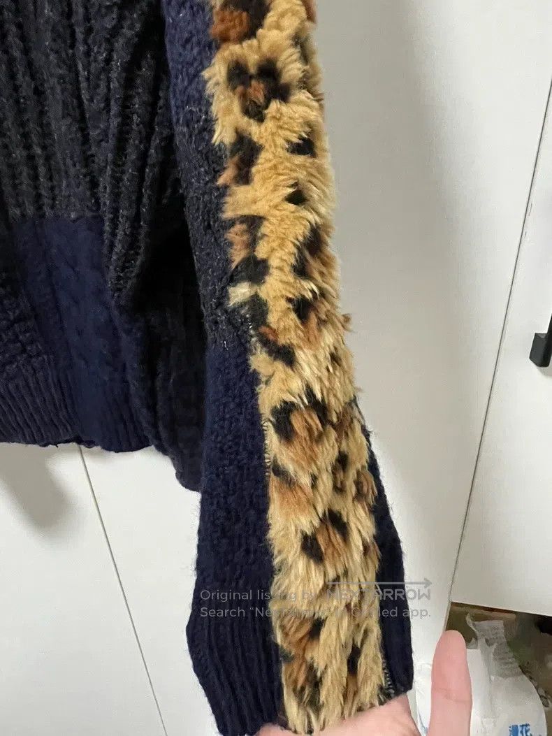 Junya Watanabe Junya Watanabe Knitted Sweater with Patched Top Size US M / EU 48-50 / 2 - 3 Thumbnail