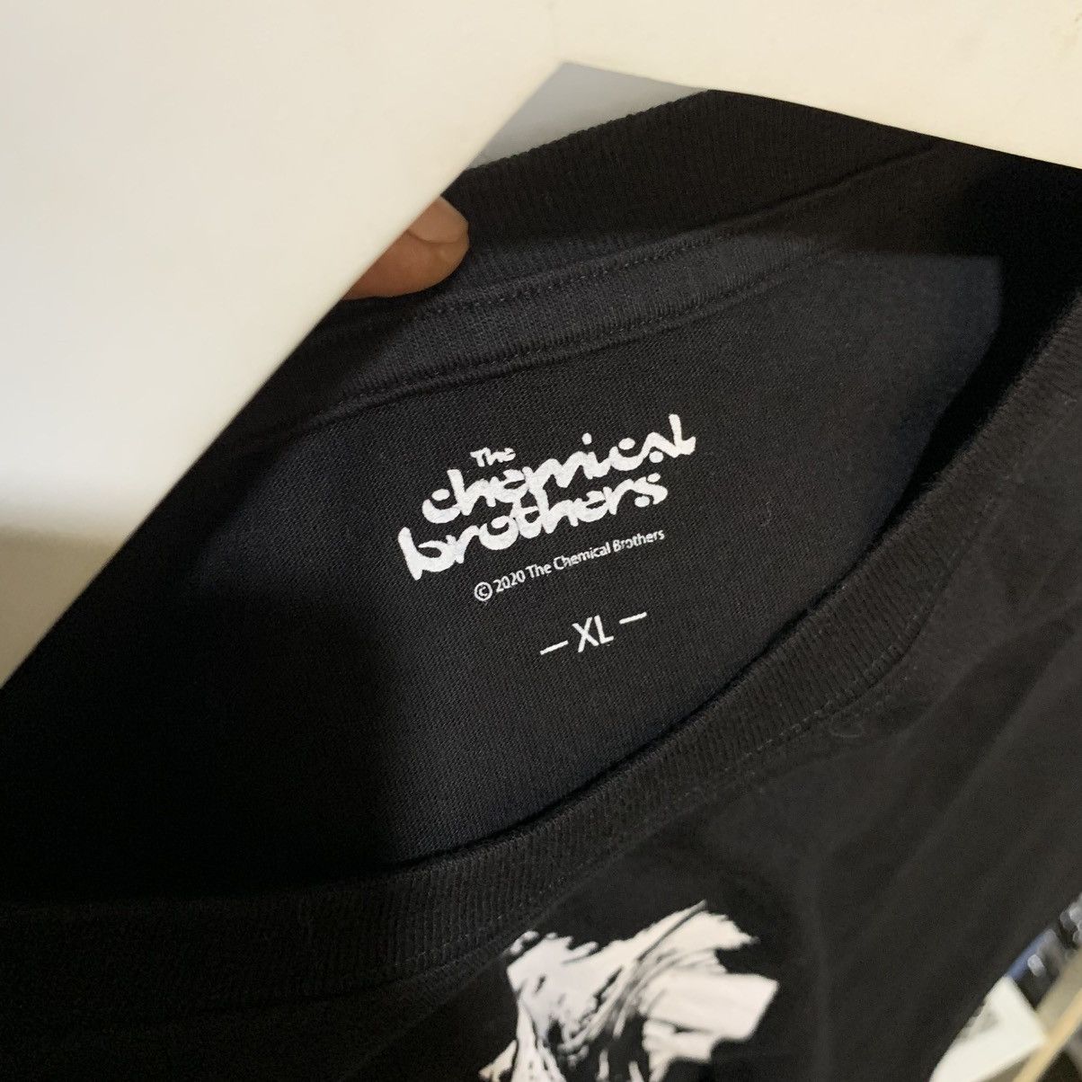 GU THE CHEMICAL BROTHERS x GU - DIG OWN YOUR HOLE T SHIRT BAND Size US XL / EU 56 / 4 - 2 Thumbnail