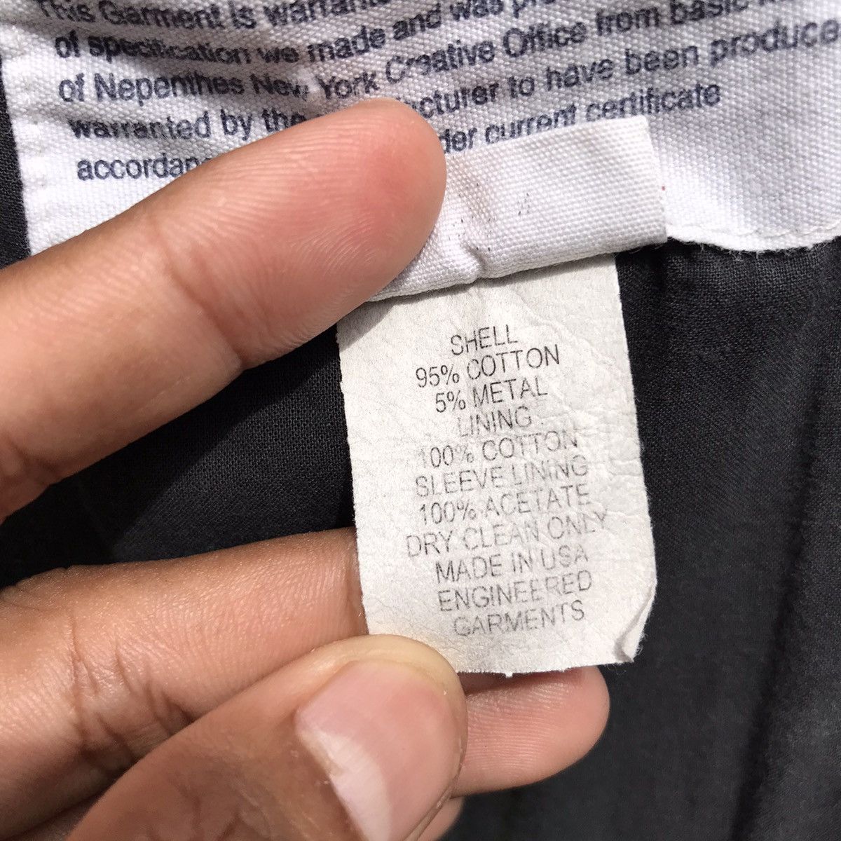Engineered Garments Vintage Engineered Garments Nepenthes Jacket SunFaded Size US S / EU 44-46 / 1 - 16 Thumbnail