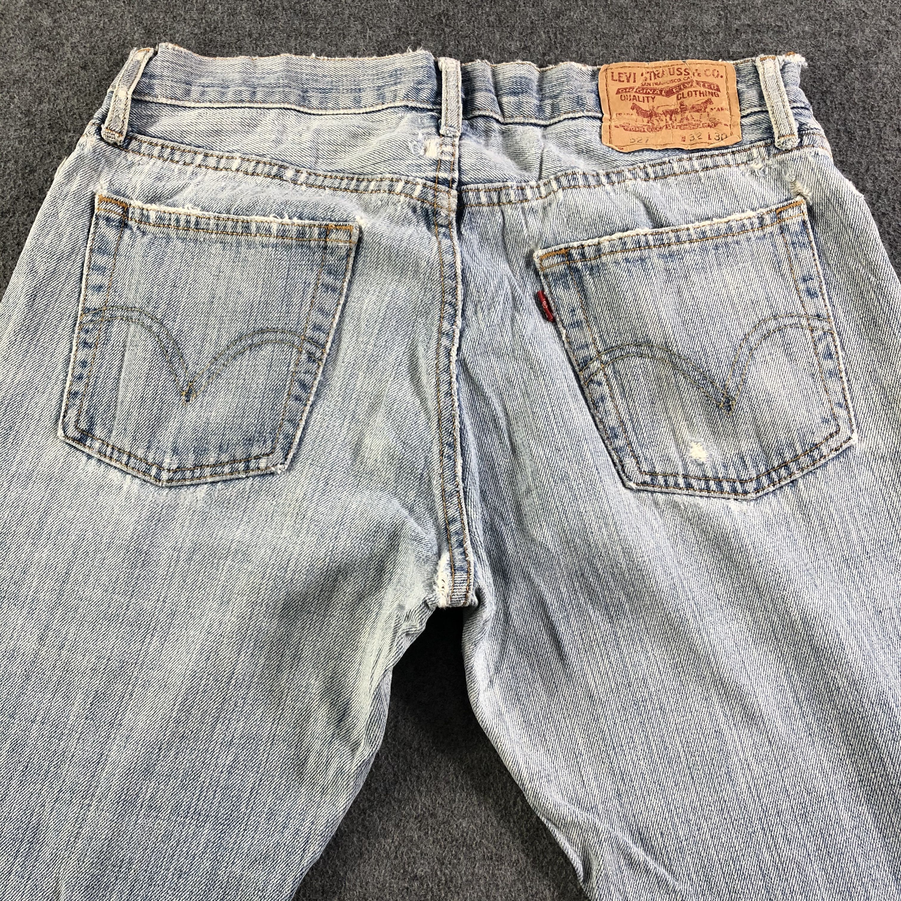 Levi's Vintage Light Wash Levis 527 Jeans-J3053 Size US 32 / EU 48 - 4 Thumbnail