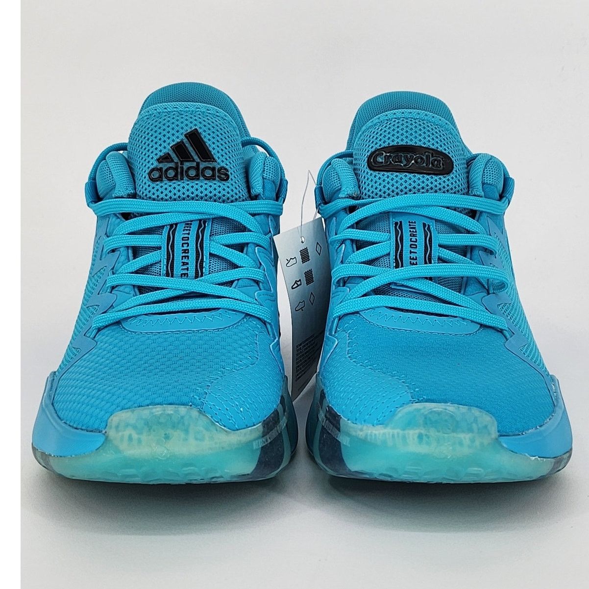 Adidas Adidas D.O.N. Iss 2 Crayola Signal Cyan Sky Blue Sneaker 7.5 Size US 7.5 / EU 40-41 - 7 Thumbnail