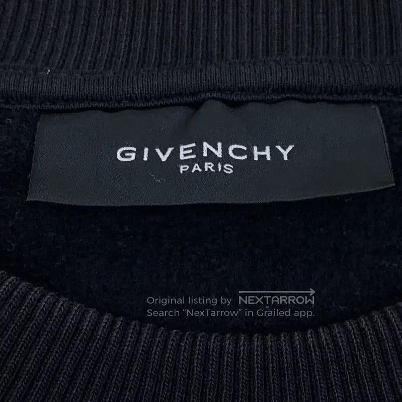 Givenchy Givenchy Black Cotton Sweatshirt for Women . Size S / US 4 / IT 40 - 6 Thumbnail