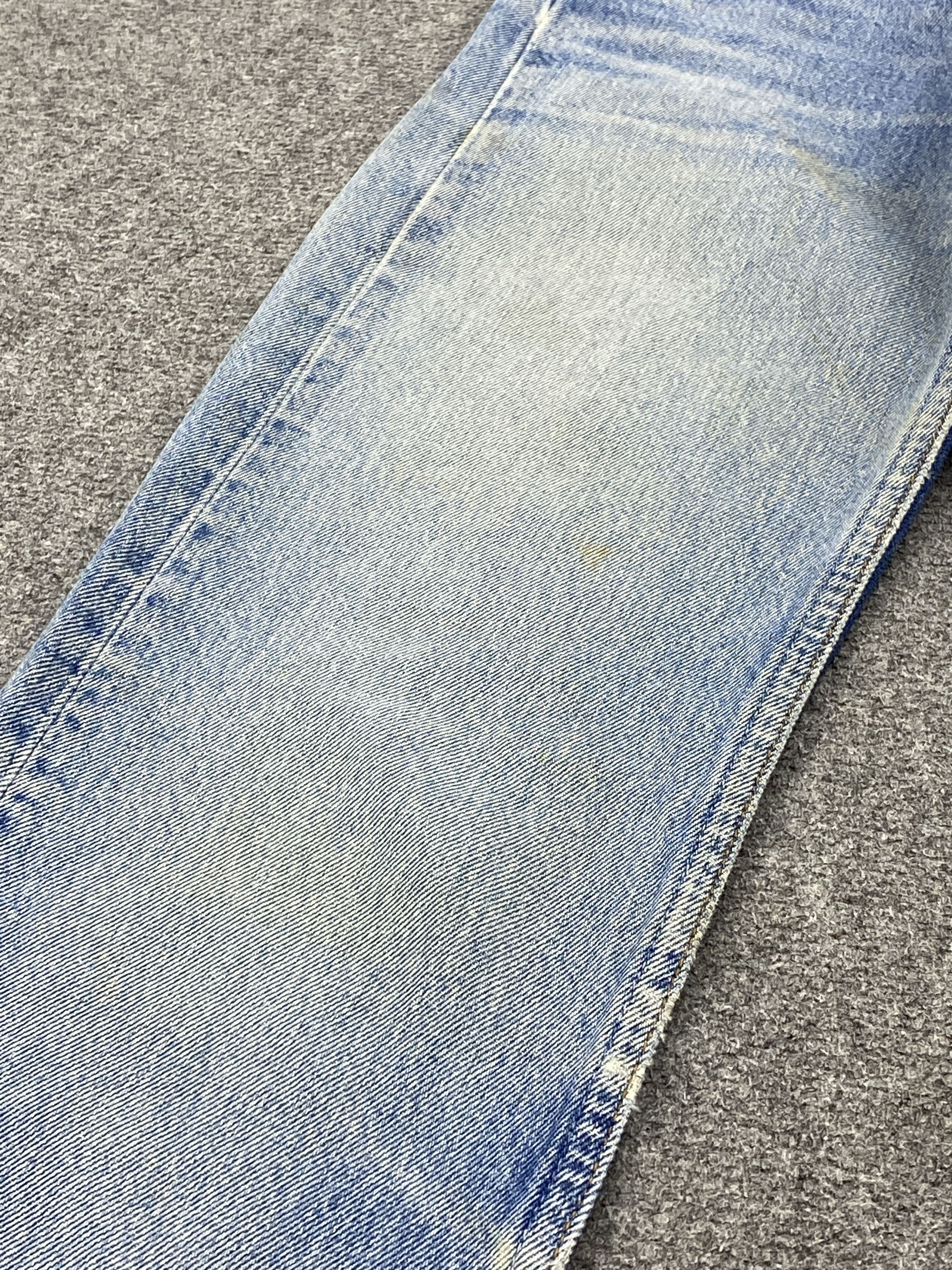 Levi's Distressed Vntage Levi's 501 Faded Blue Jeans DJ0019Z Size US 26 / EU 42 - 9 Thumbnail