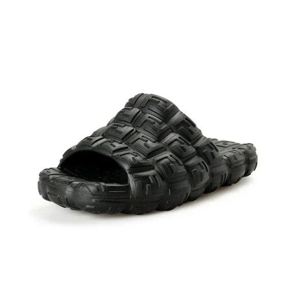 Fendi o1w1db10325 7X1573 Slides in Black Size US 12 / EU 45 - 4 Thumbnail