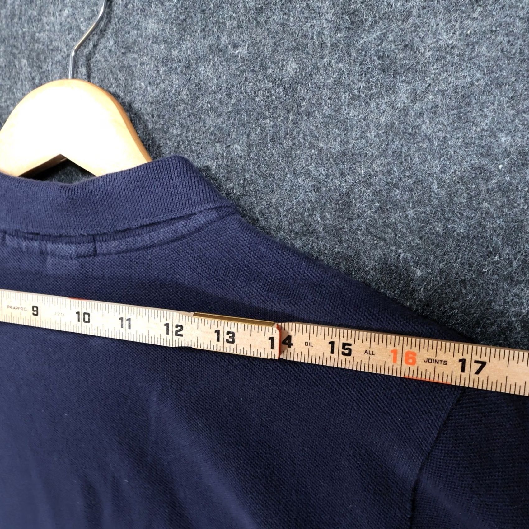Ralph Lauren Lauren Ralph Lauren Polo Shirt Womens L Navy Blue Short Sleeve Pique Size L / US 10 / IT 46 - 6 Thumbnail