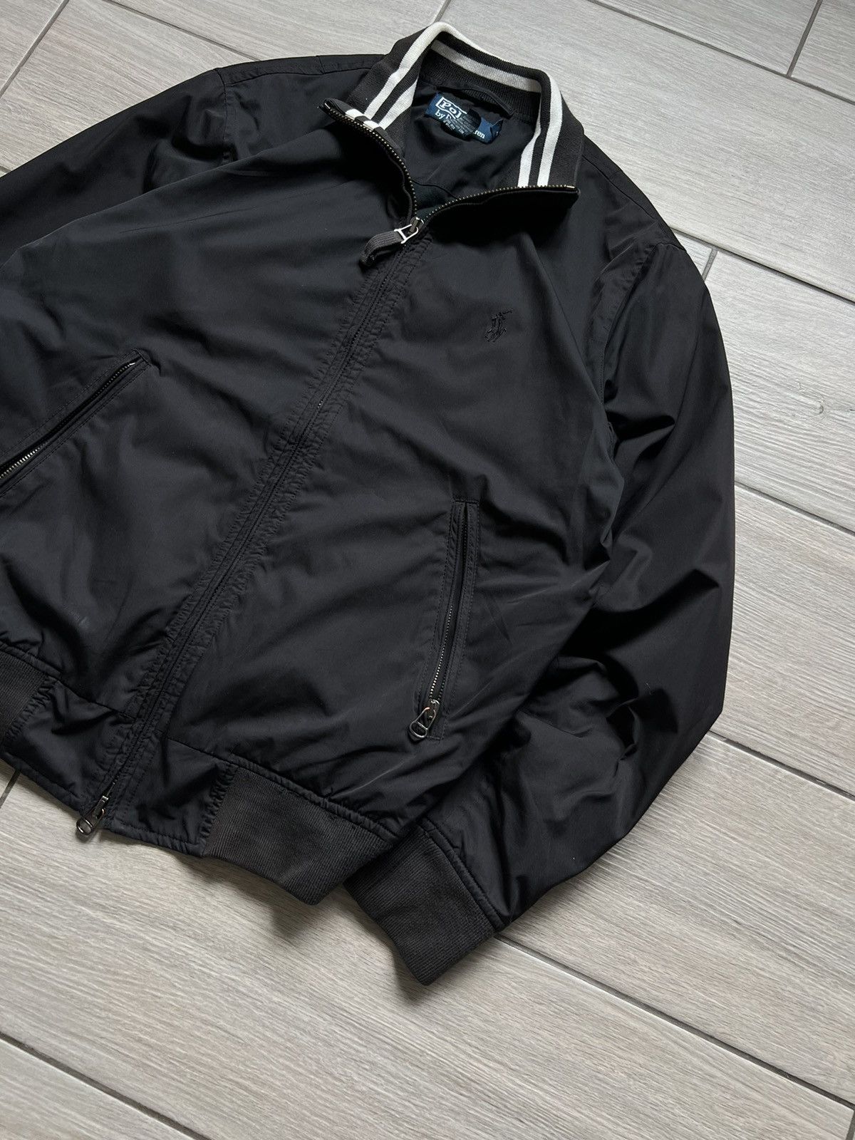 Polo Ralph Lauren Polo Ralph Lauren Bomber Jacket Vintage Black Size US S / EU 44-46 / 1 - 2 Thumbnail