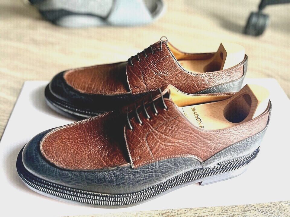 Enzo Bonafe Maison Koly X Bonafe Serengeti Kudu brown dark grey Size US 11.5 / EU 44-45 - 3 Thumbnail