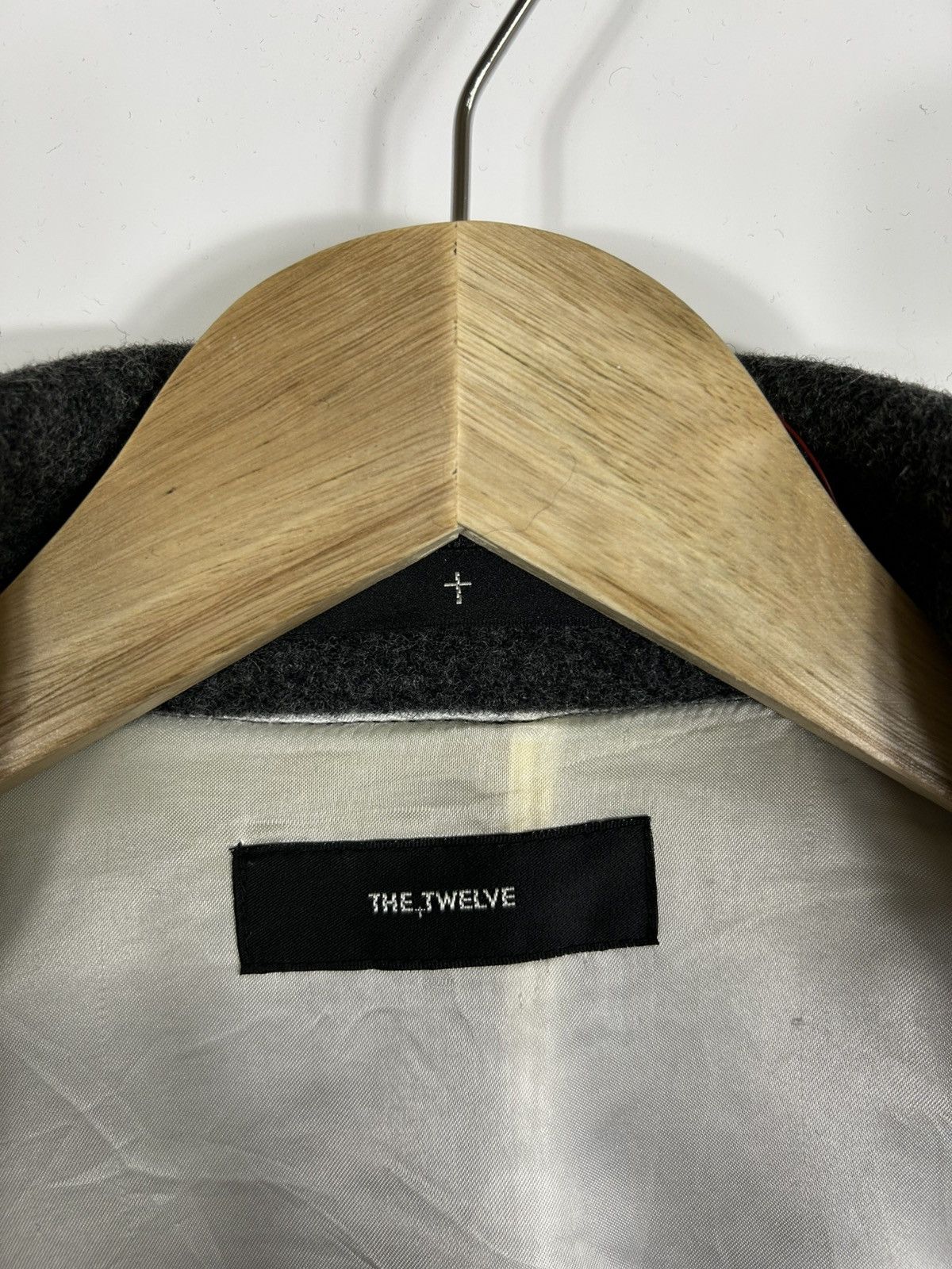 Japanese Brand 🔥The Twelve Mohair Double Breast Coat Jacket Size S / US 4 / IT 40 - 10 Thumbnail