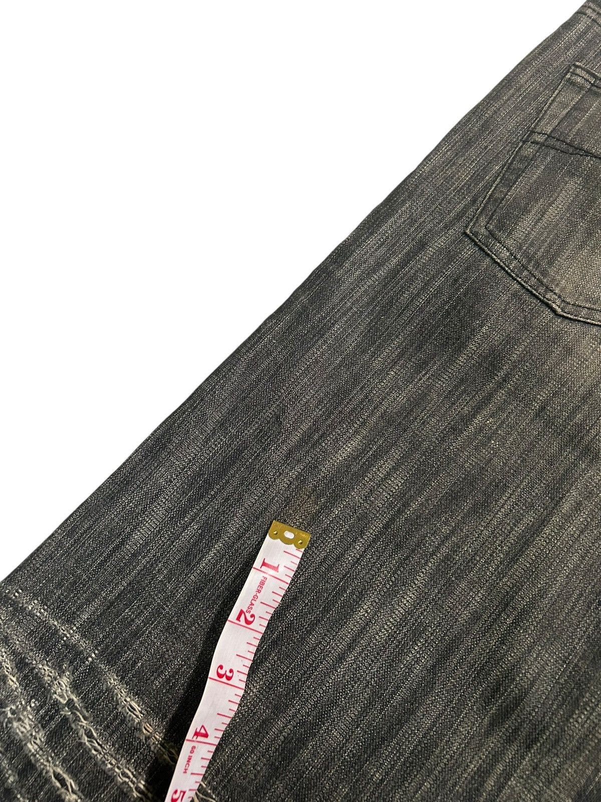 If Six Was Nine × Japanese Brand × Le Grande Bleu (L.G.B.) MK HOMME DISTRESSED DENIM MADE IN JAPAN RARE 🎌☠️☠️ Size US 32 / EU 48 - 16 Thumbnail